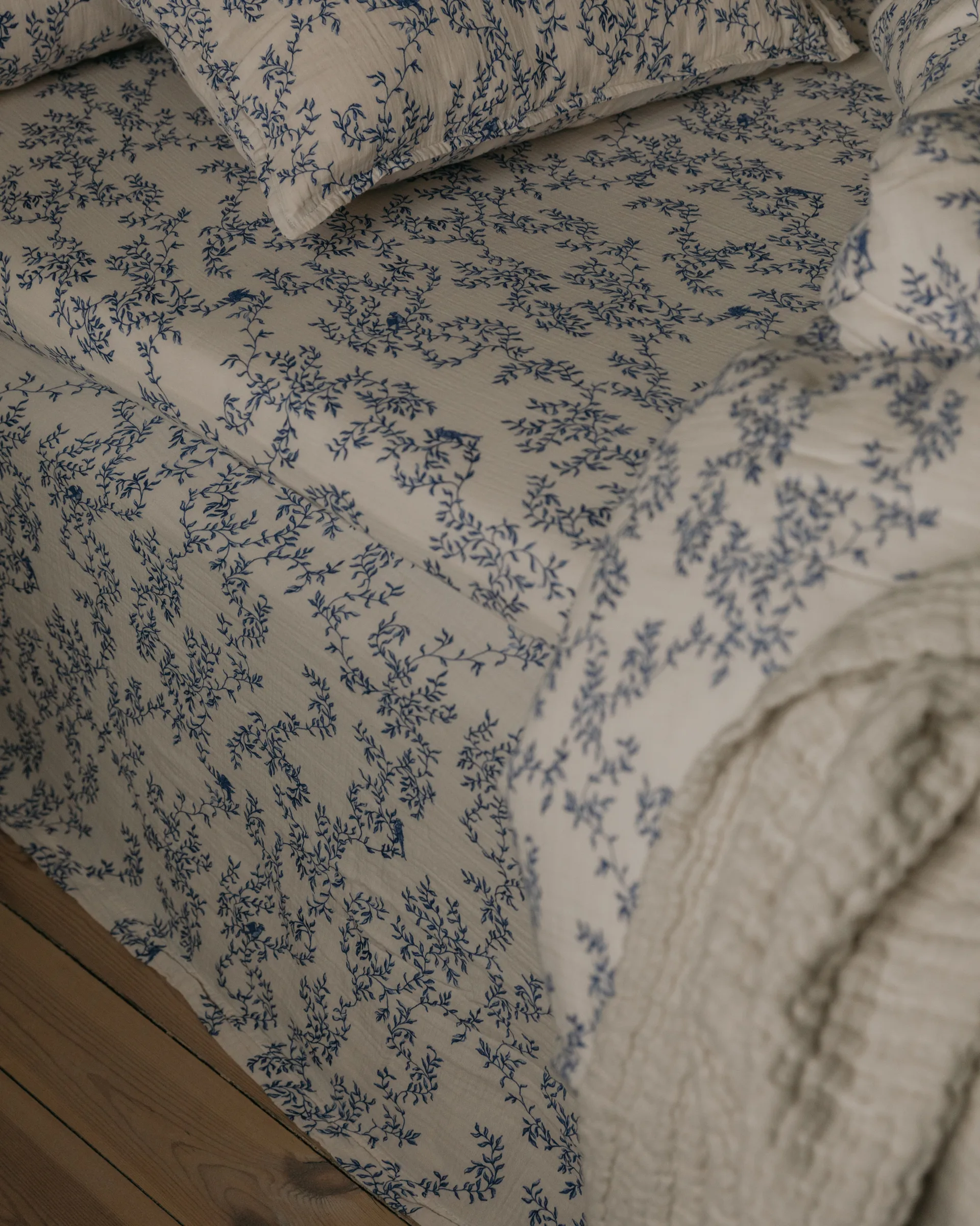 Jardim モスリン ベッドスカート, 90x200x53 cm Garbo&Friends