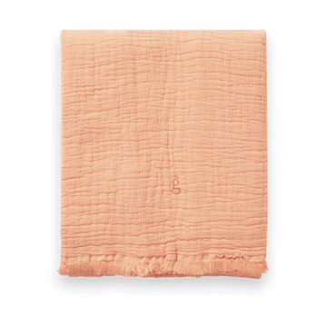 Lin Mellow ブランケット 110x110 cm - Coral - Garbo&Friends