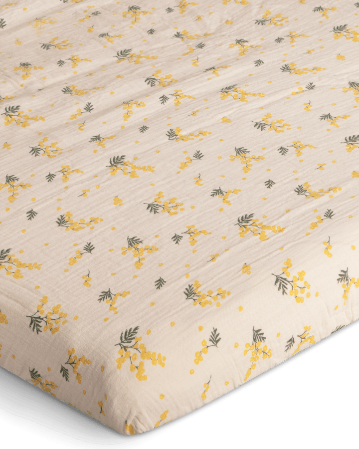 Mimosa Muslin ベッドシーツ, 180x200x30 cm Garbo&Friends
