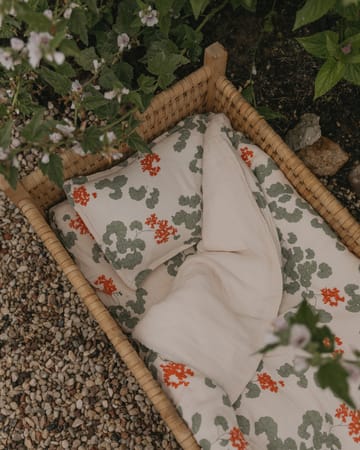 Pelargonium Muslin 寝具セット baby - 70x80 cm/28x35 cm - Garbo&Friends