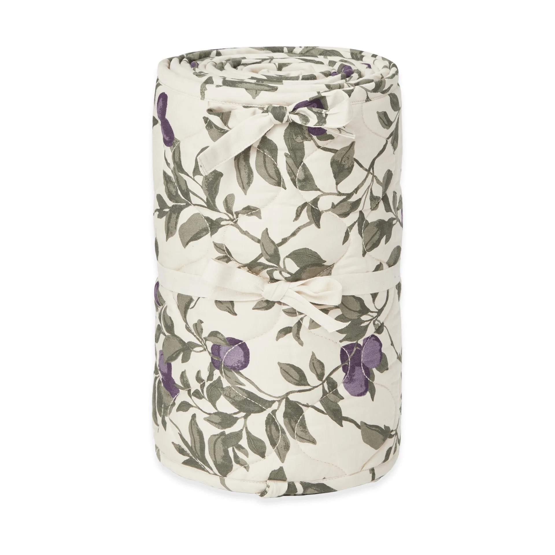 Plum サテンキルト クリブバンパー, 30x360 cm Garbo&Friends