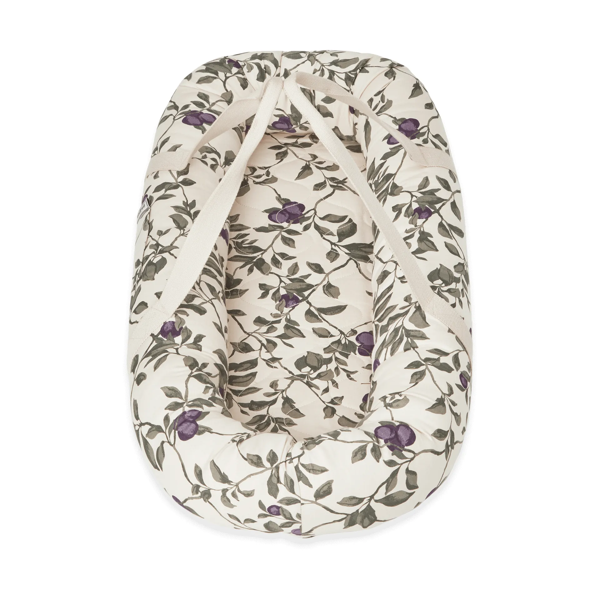 Plum サテンキルト ベビーネスト, 43x87x16cm Garbo&Friends