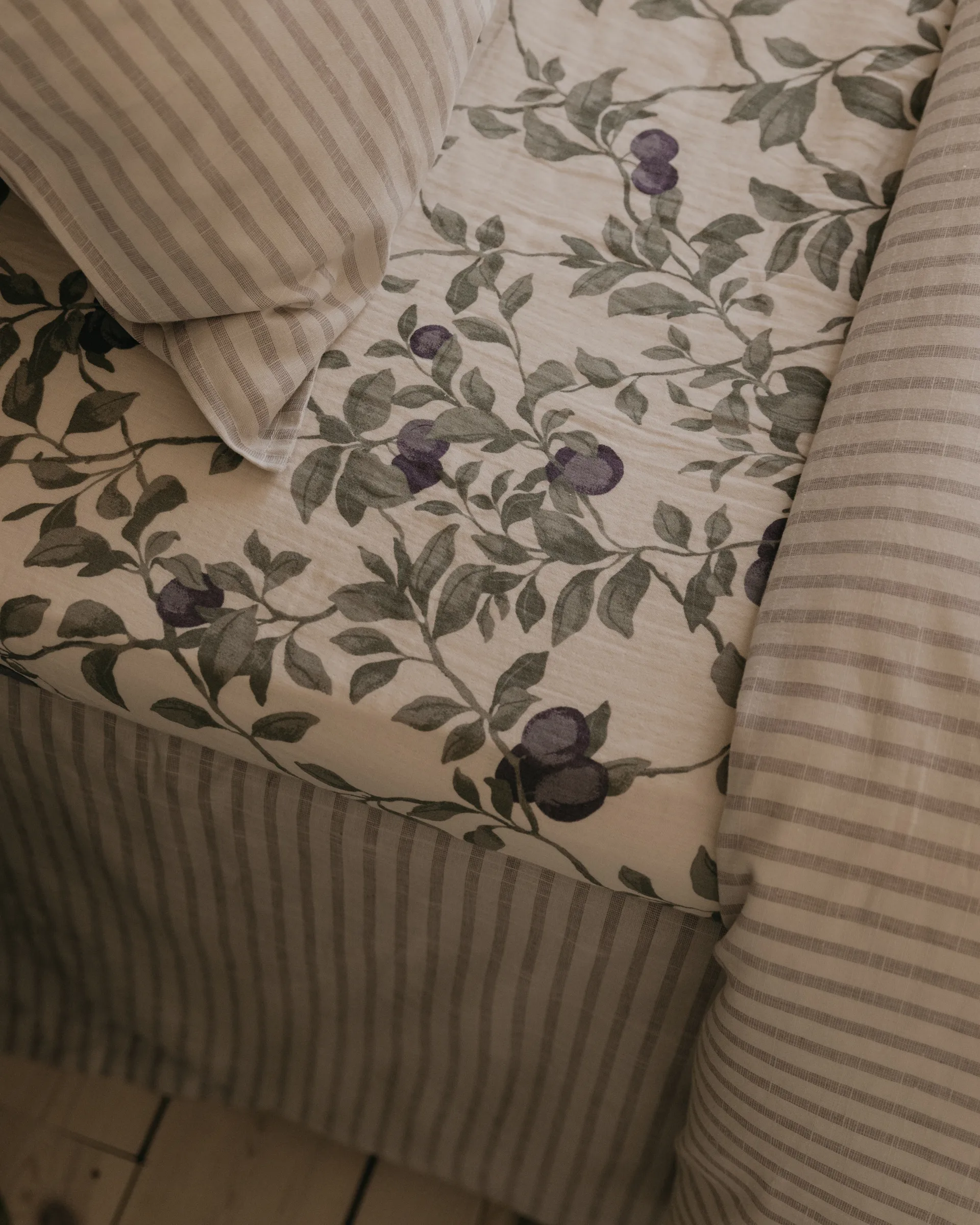 Plum Muslin フィットシーツ, 140x200x30 cm Garbo&Friends