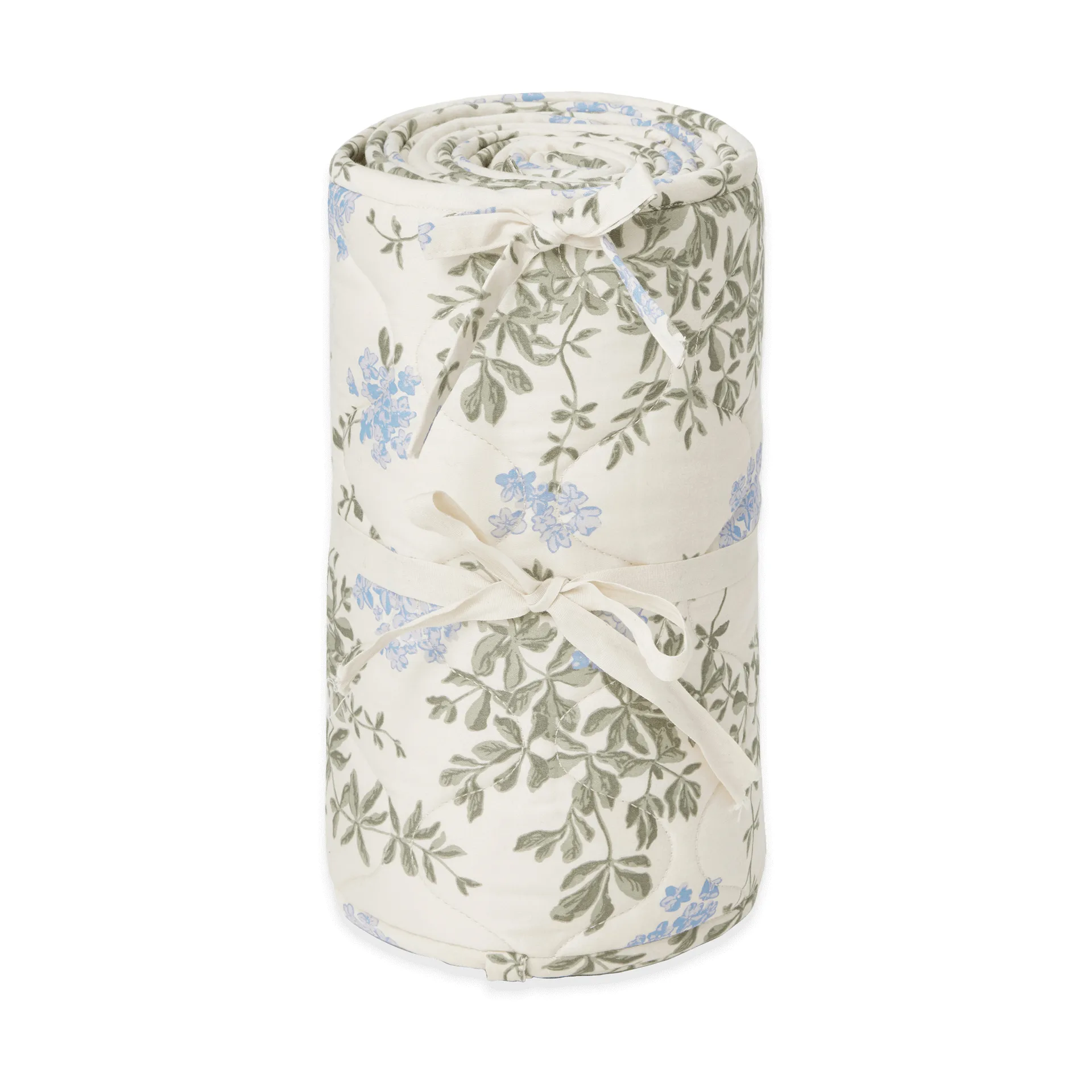 Plumbago サテンキルト クリブバンパー, 30x360 cm Garbo&Friends