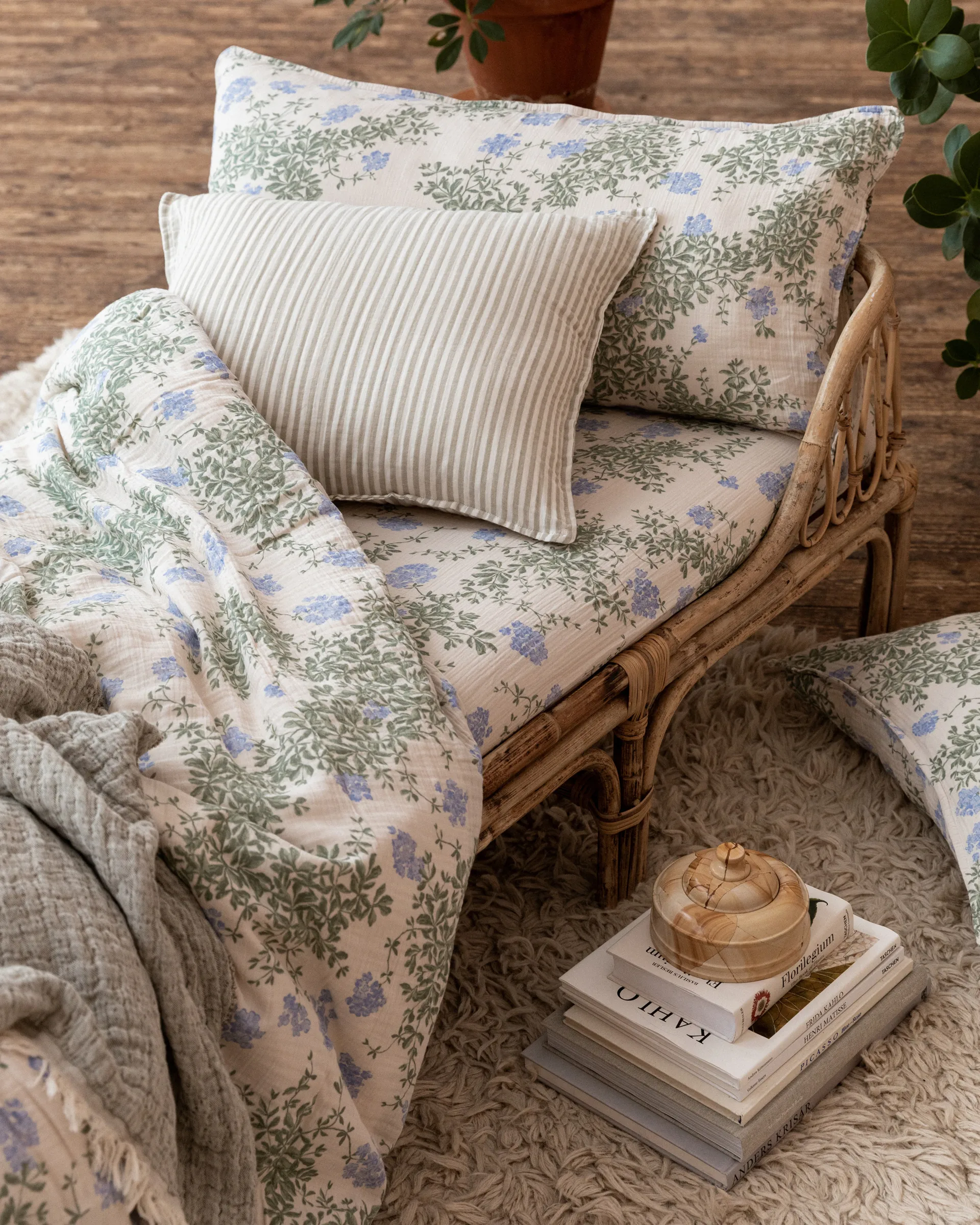 Plumbago Muslin 枕カバー, 50x90 cm Garbo&Friends