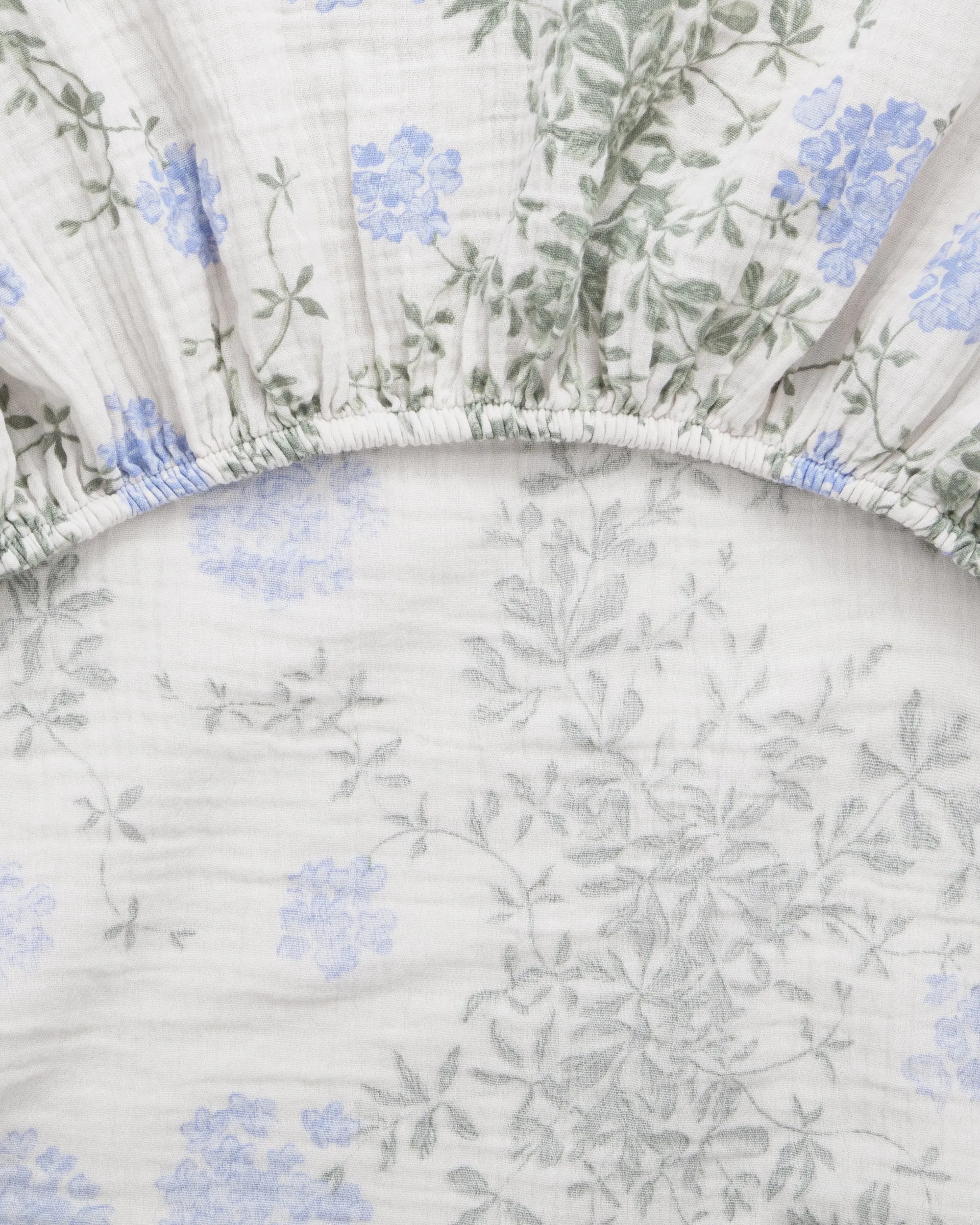 Plumbago Muslin ベッドシーツ, 60x120x20 cm Garbo&Friends