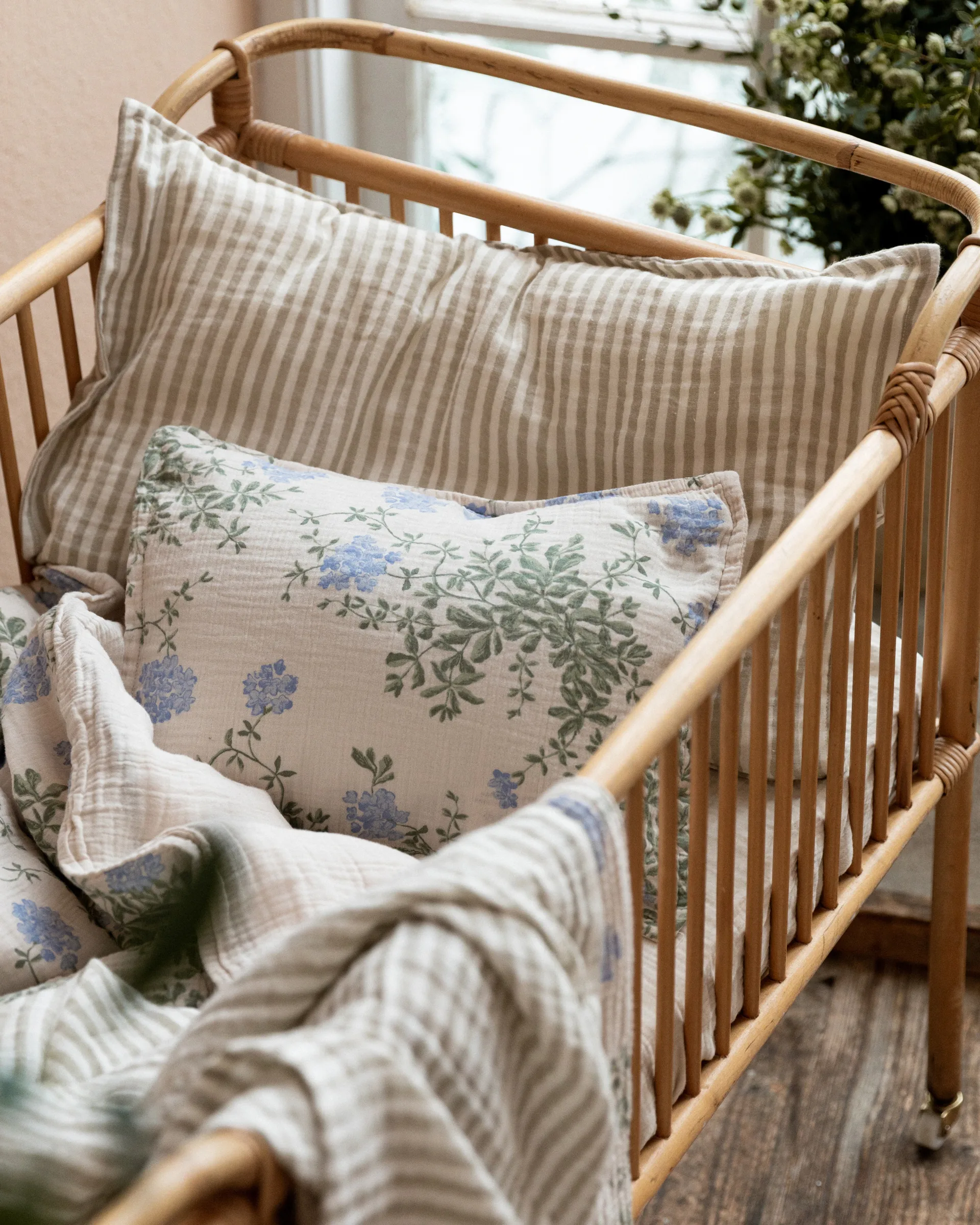 Plumbago Muslin ベッドセット junior, 100x140 cm/40x45 cm Garbo&Friends