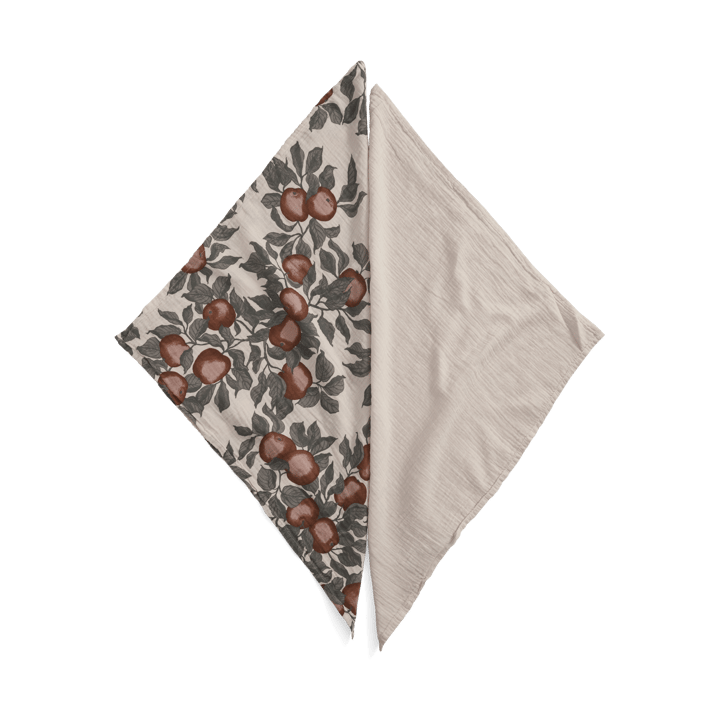 Pomme Muslin スモールブランケット 2枚, 60x60 cm Garbo&Friends