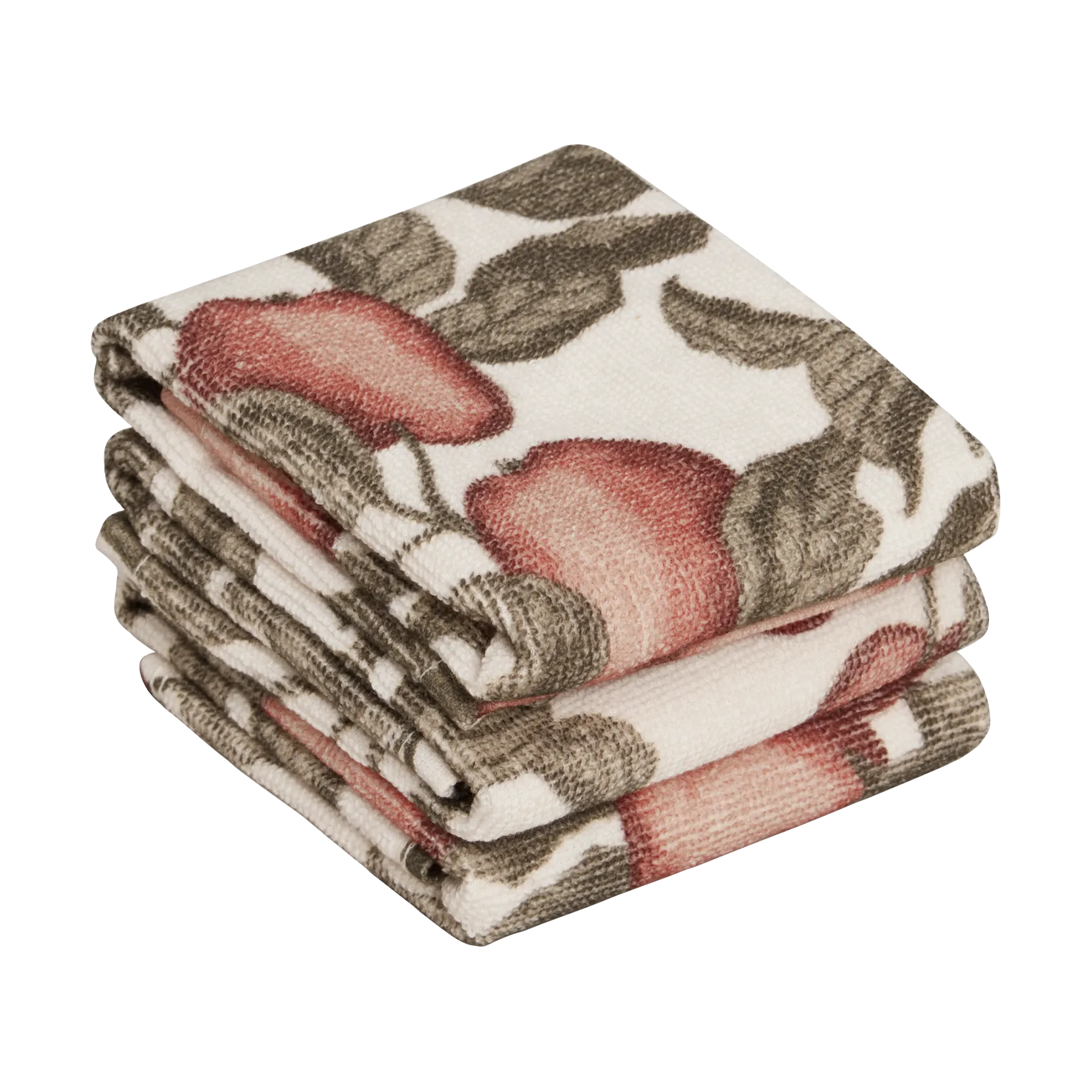 Pomme Terry  ウォッシュクロス 3枚, 30x30 cm Garbo&Friends