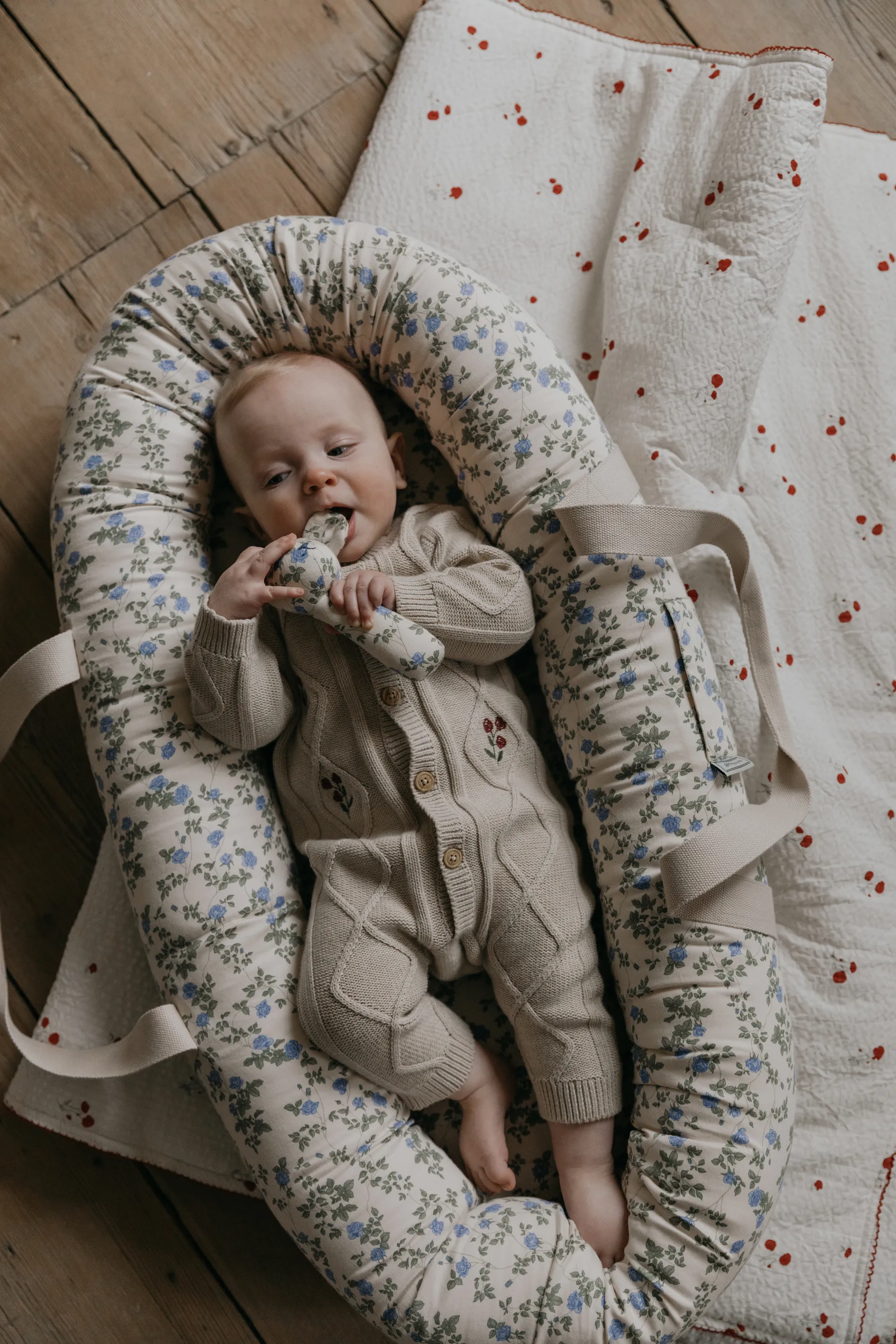 Poppy Seersucker パッド入りブランケット, 100x140 cm Garbo&Friends