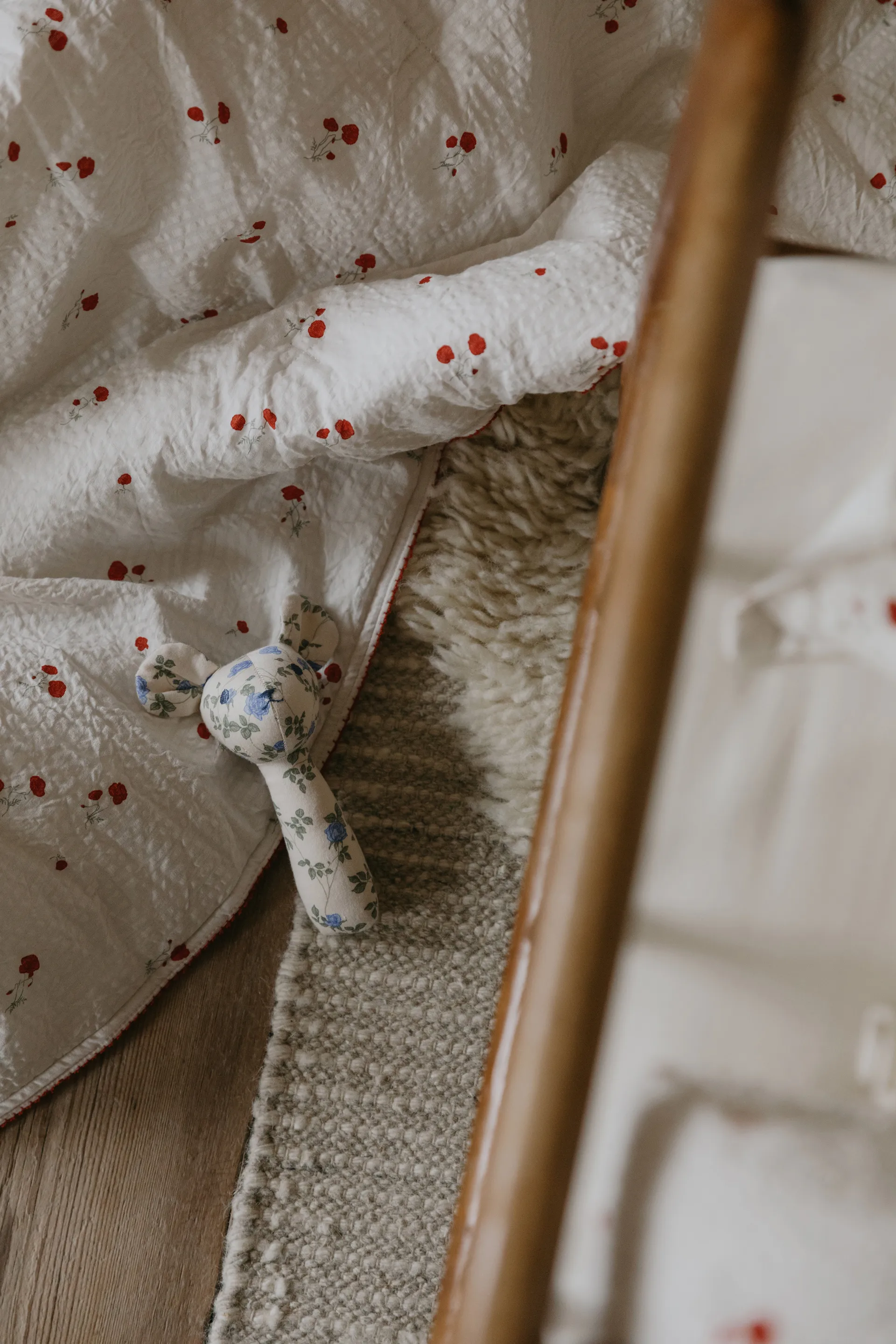 Poppy Seersucker パッド入りブランケット, 100x140 cm Garbo&Friends