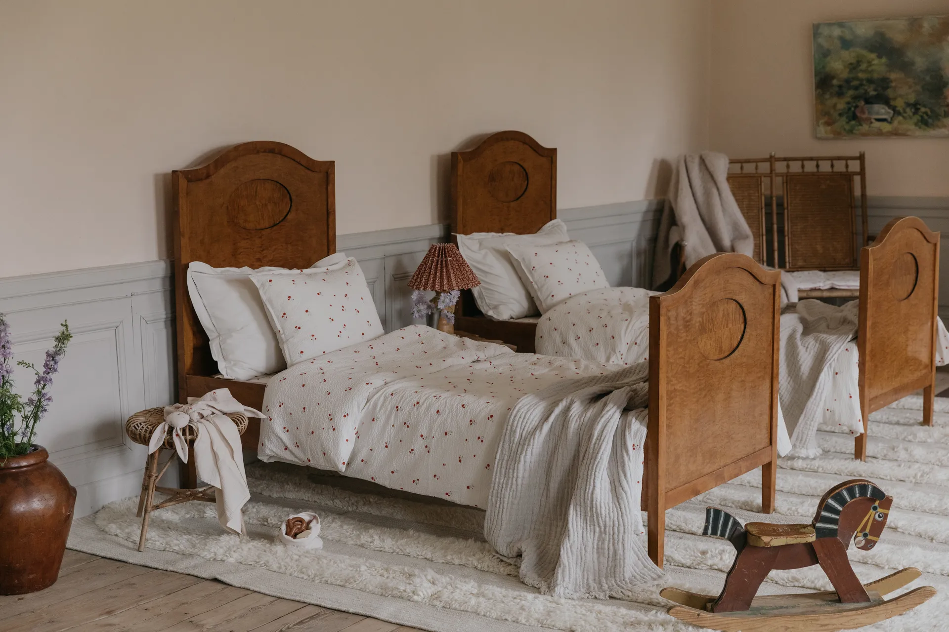 Poppy Seersucker 布団カバー, 150x210 cm Garbo&Friends