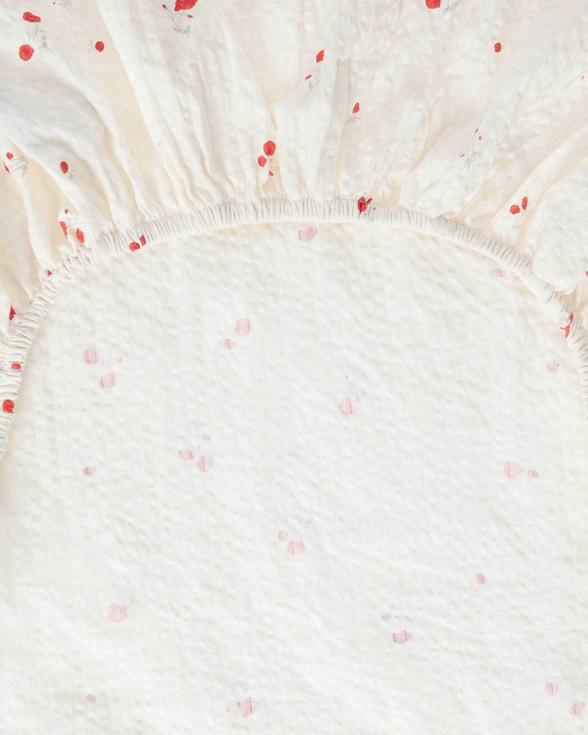 Poppy Seersucker フィットシート, 160x200x30 cm Garbo&Friends