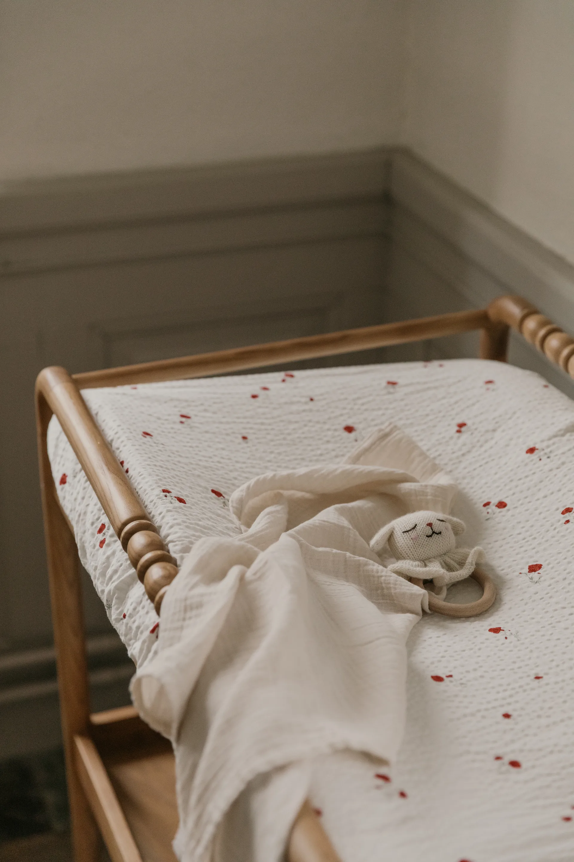 Poppy Seersucker チェンジングパッド, 50x70x15 cm Garbo&Friends