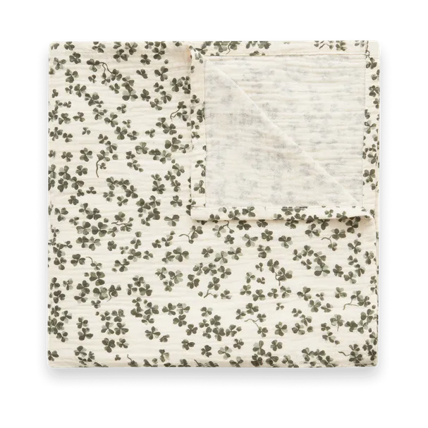 Sorrel Ecru Muslin スワドルブランケット, 110x110 cm Garbo&Friends