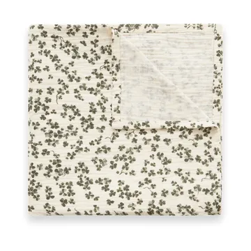 Sorrel Ecru Muslin スワドルブランケット - 110x110 cm - Garbo&Friends