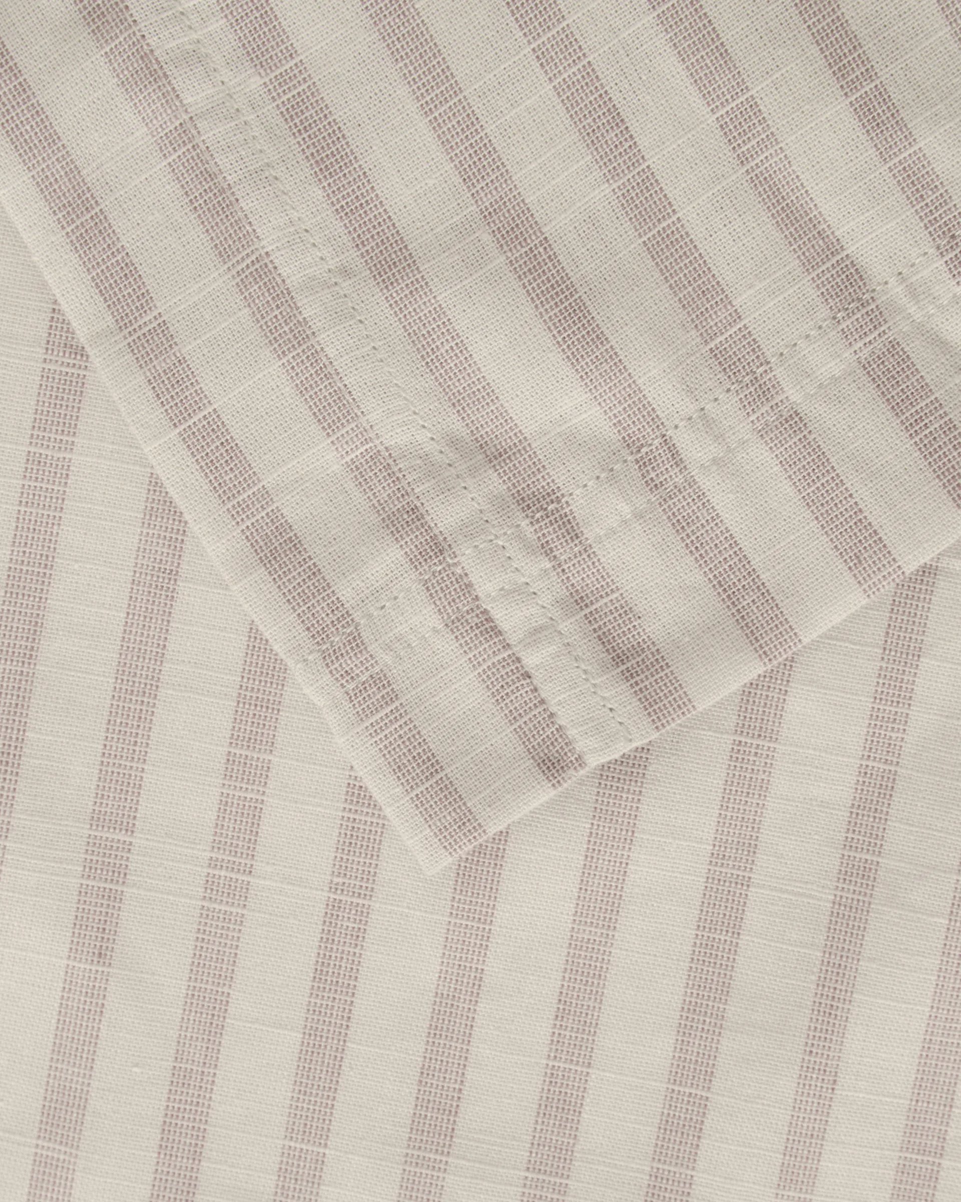 Stripe Mauve ベッドスカート, 180x200x53 cm Garbo&Friends