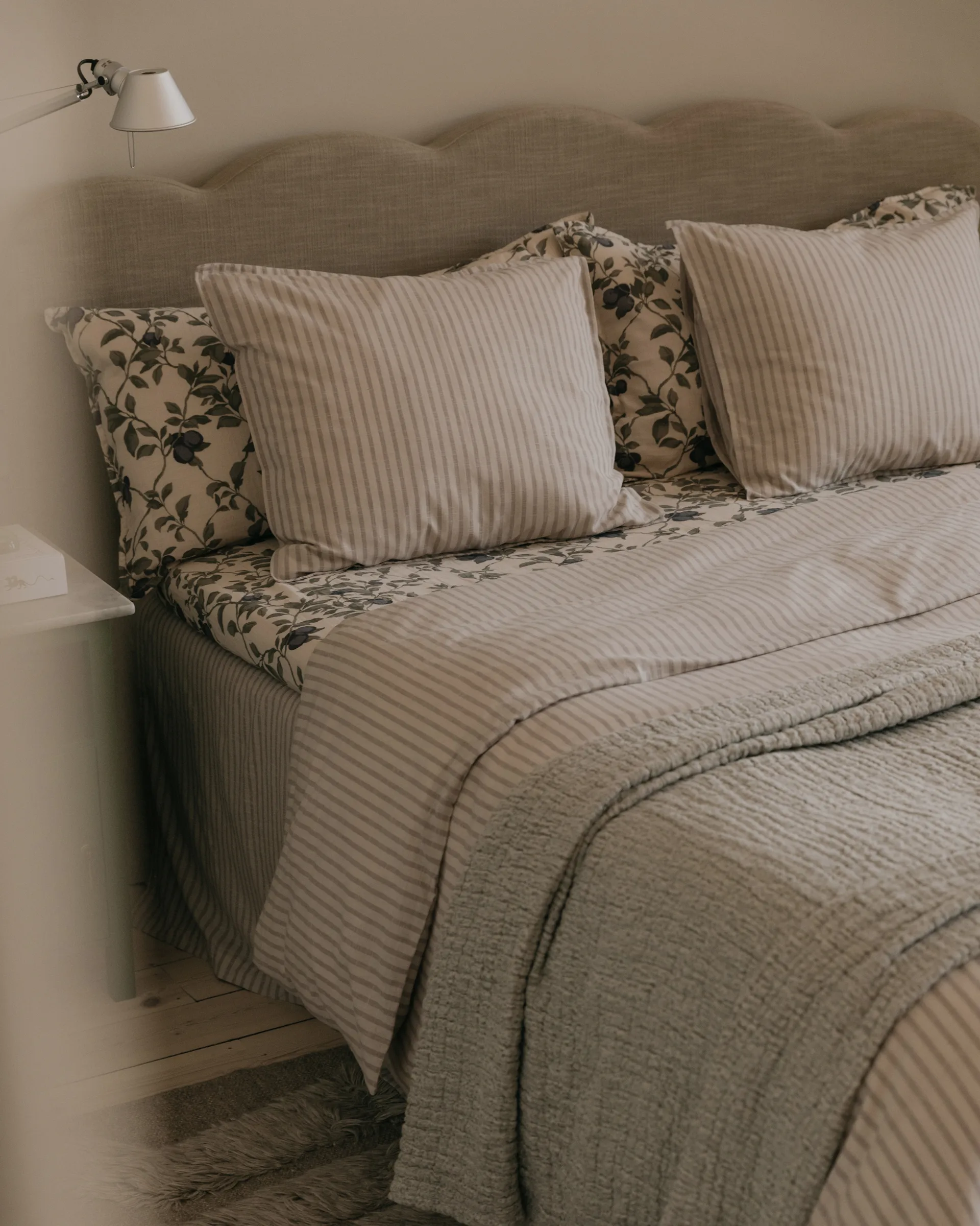 Stripe Mauve 布団カバー ダブル, 220x220 cm Garbo&Friends