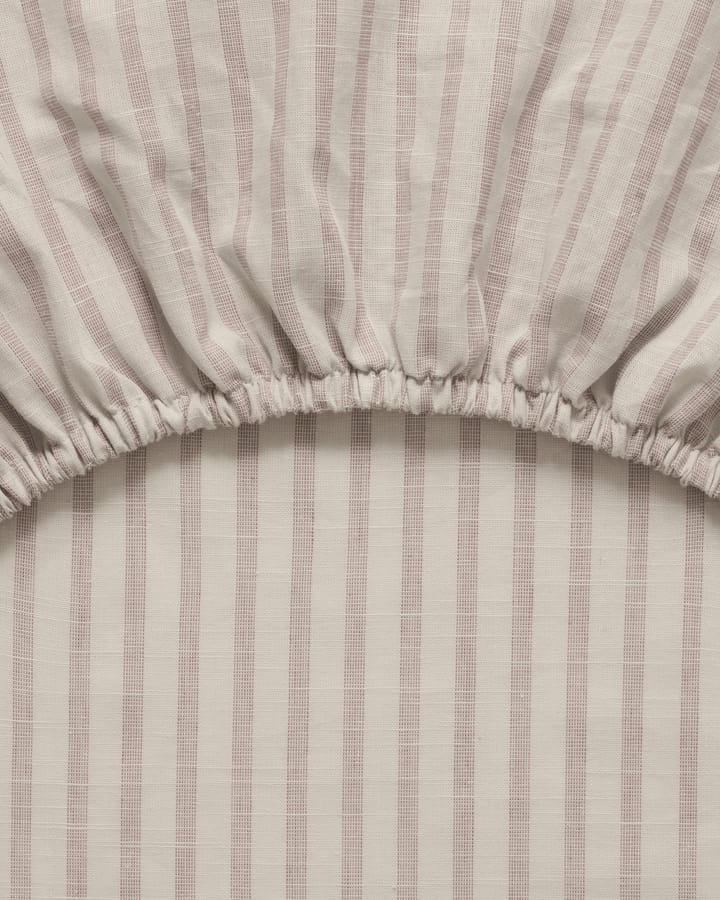 Stripe Mauve フィットシーツ, 90x200x30 cm Garbo&Friends