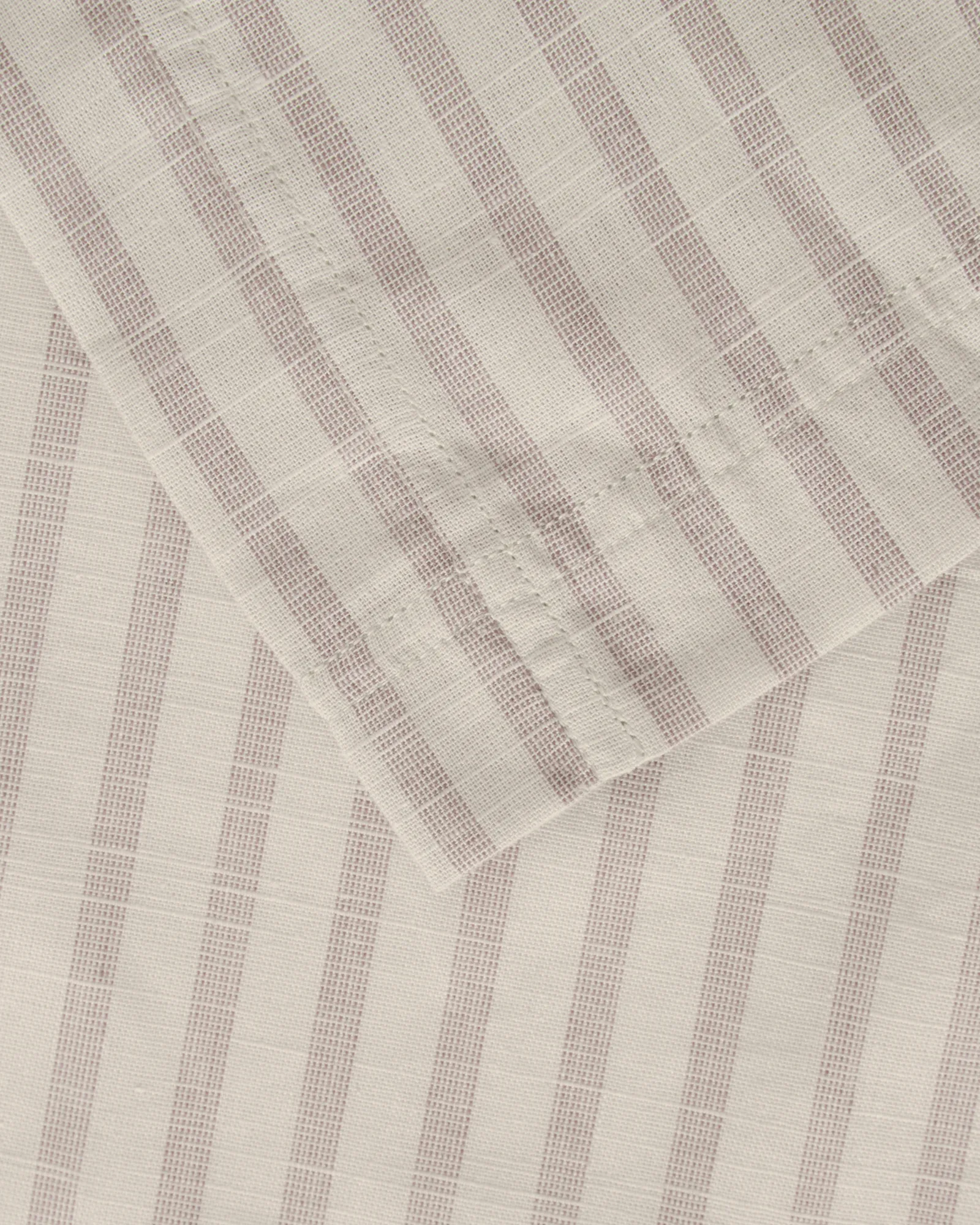 Stripe Mauve Muslin 掛け布団カバー, 140x200 cm Garbo&Friends