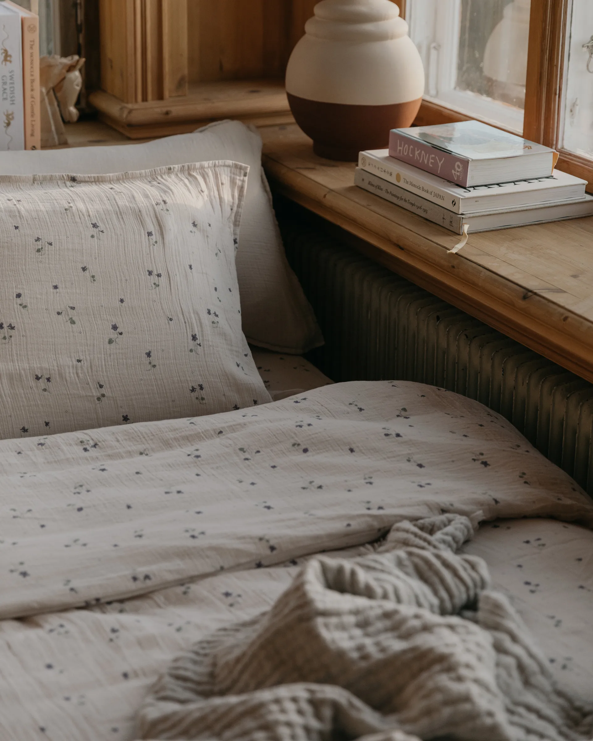 Viola モスリン 寝具セット, 150x210 cm/50x60 cm Garbo&Friends