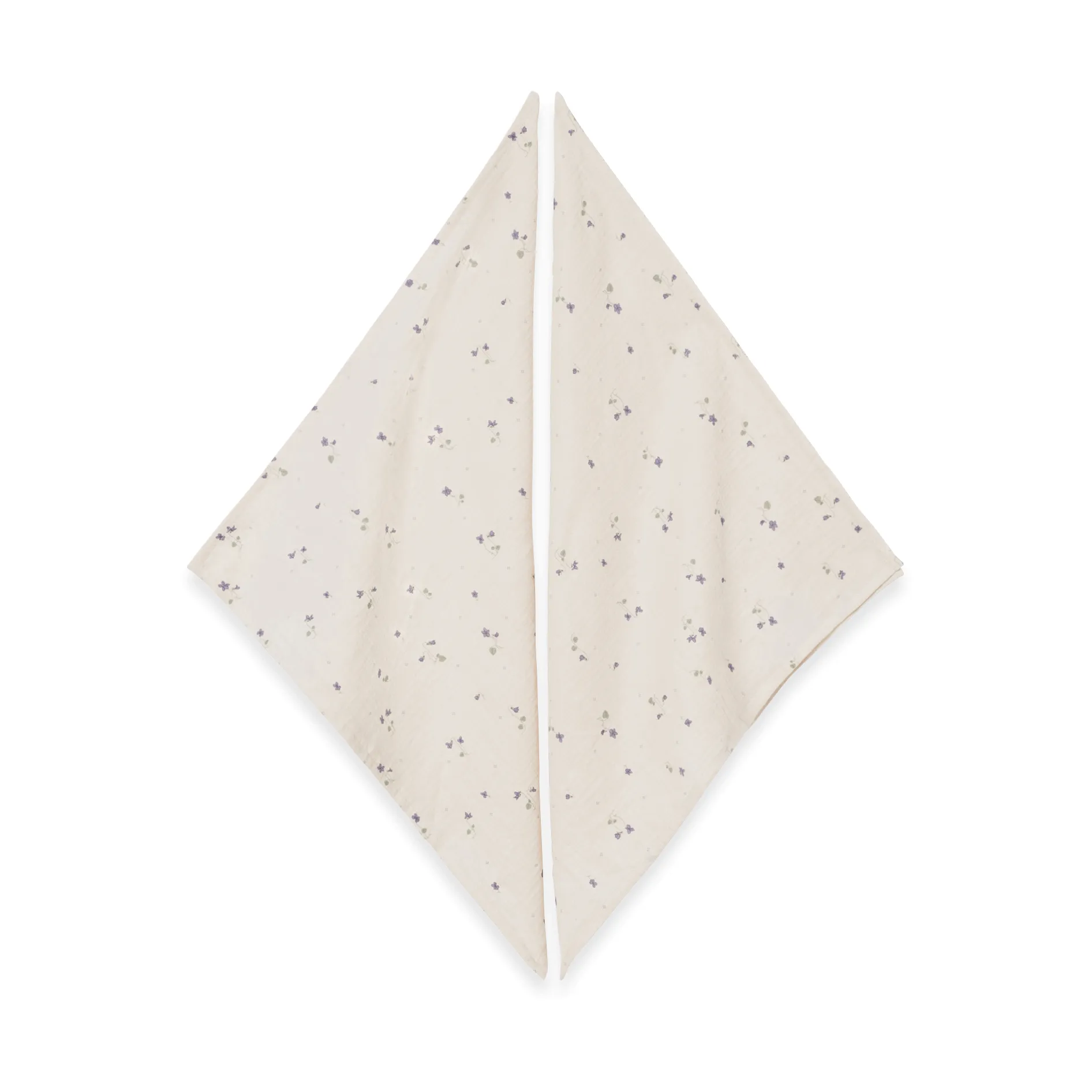 Viola モスリン スモールブランケット 2枚, 60x60 cm Garbo&Friends