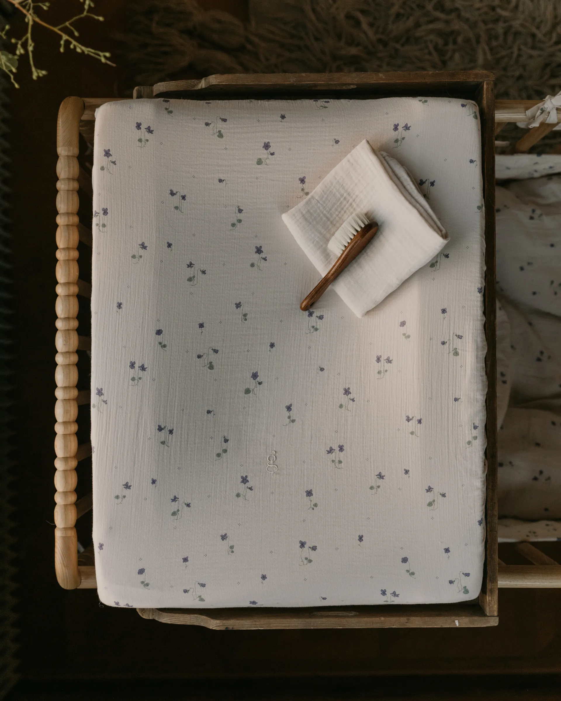 Viola モスリン  チェンジングパッド用カバー, 50x70x15 cm Garbo&Friends