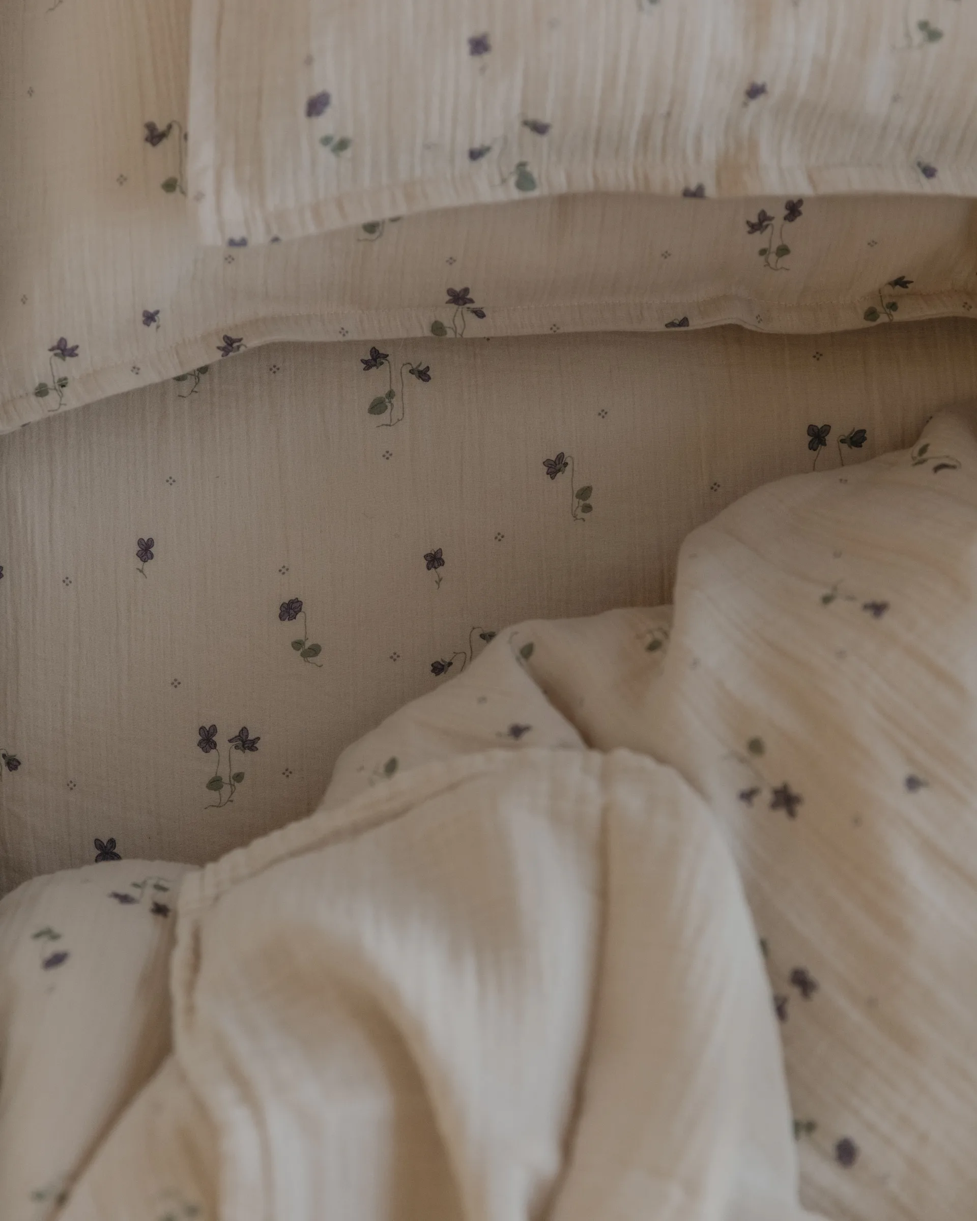 Viola モスリン フィットシーツ, 60x120x20 cm Garbo&Friends