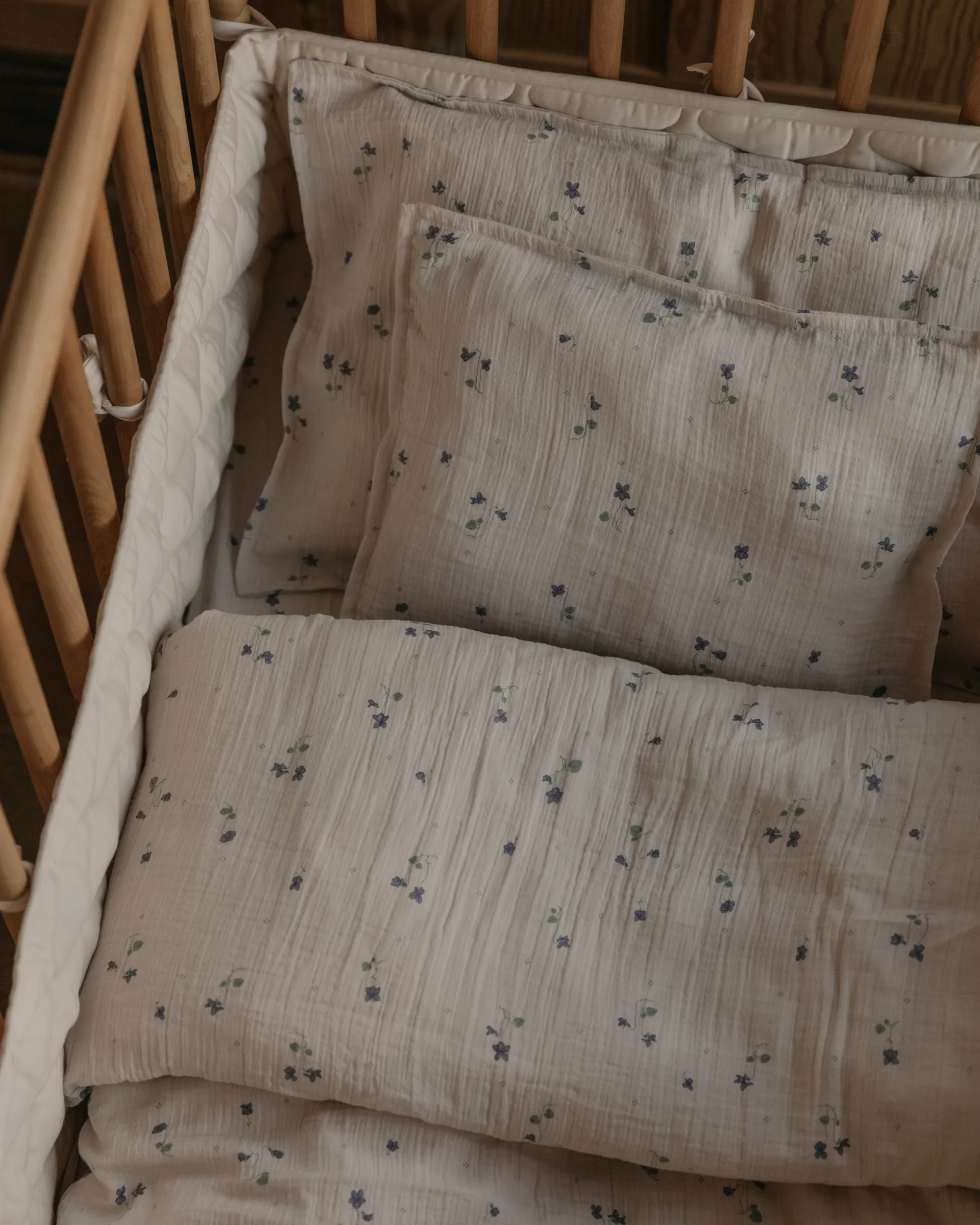 Viola モスリン 寝具セット ベビー, 70x80 cm/28x35 cm Garbo&Friends