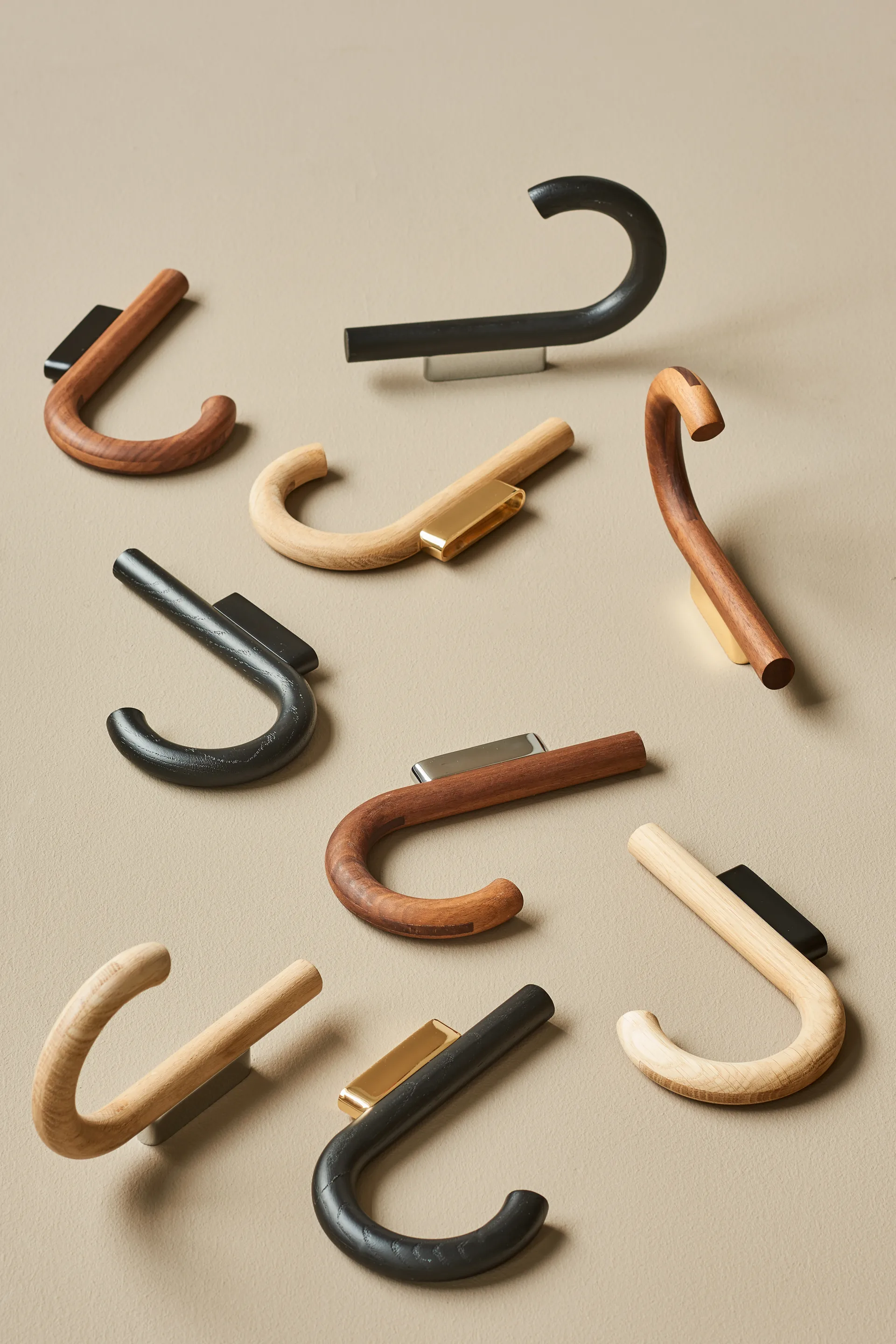 フック フック 19 cm, Oak-black Gejst | ガイスト