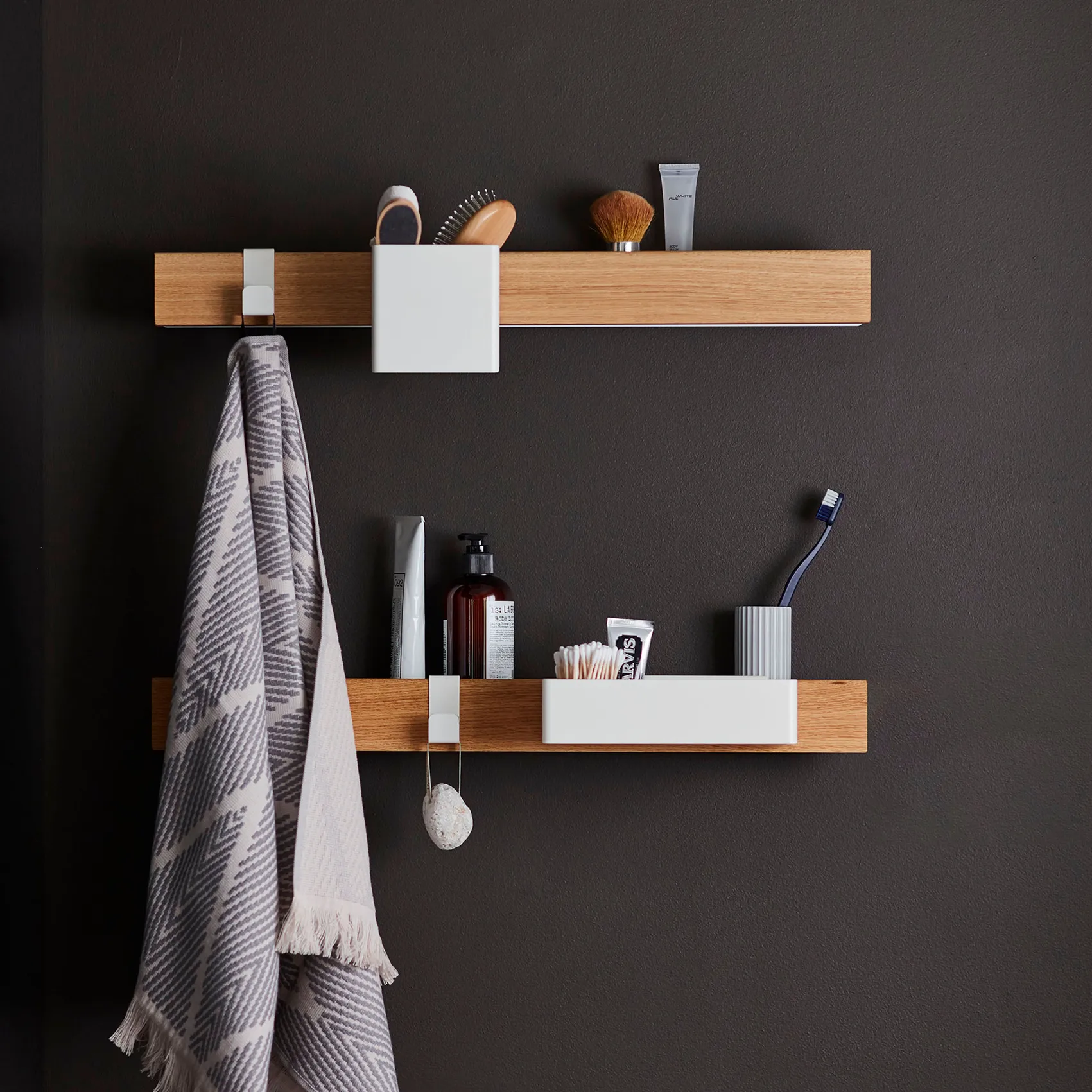 Flex Rail マグネティックレール 60 cm, oak-white Gejst | ガイスト