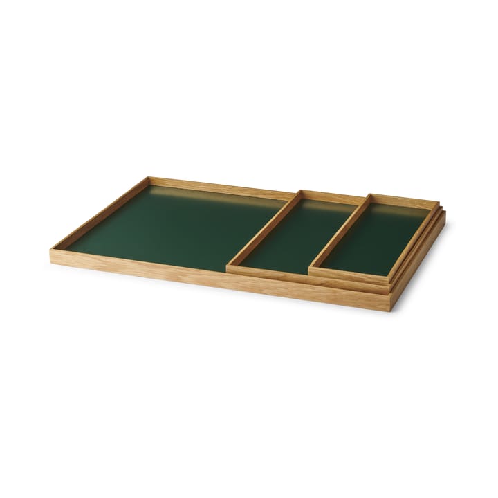 Frame トレイ large 35.5x50.6 cm - Oak-green - Gejst | ガイスト