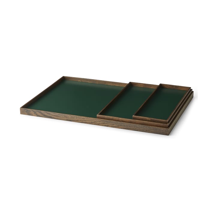 Frame トレイ small 11x32.4 cm, Smoked oak-green Gejst | ガイスト