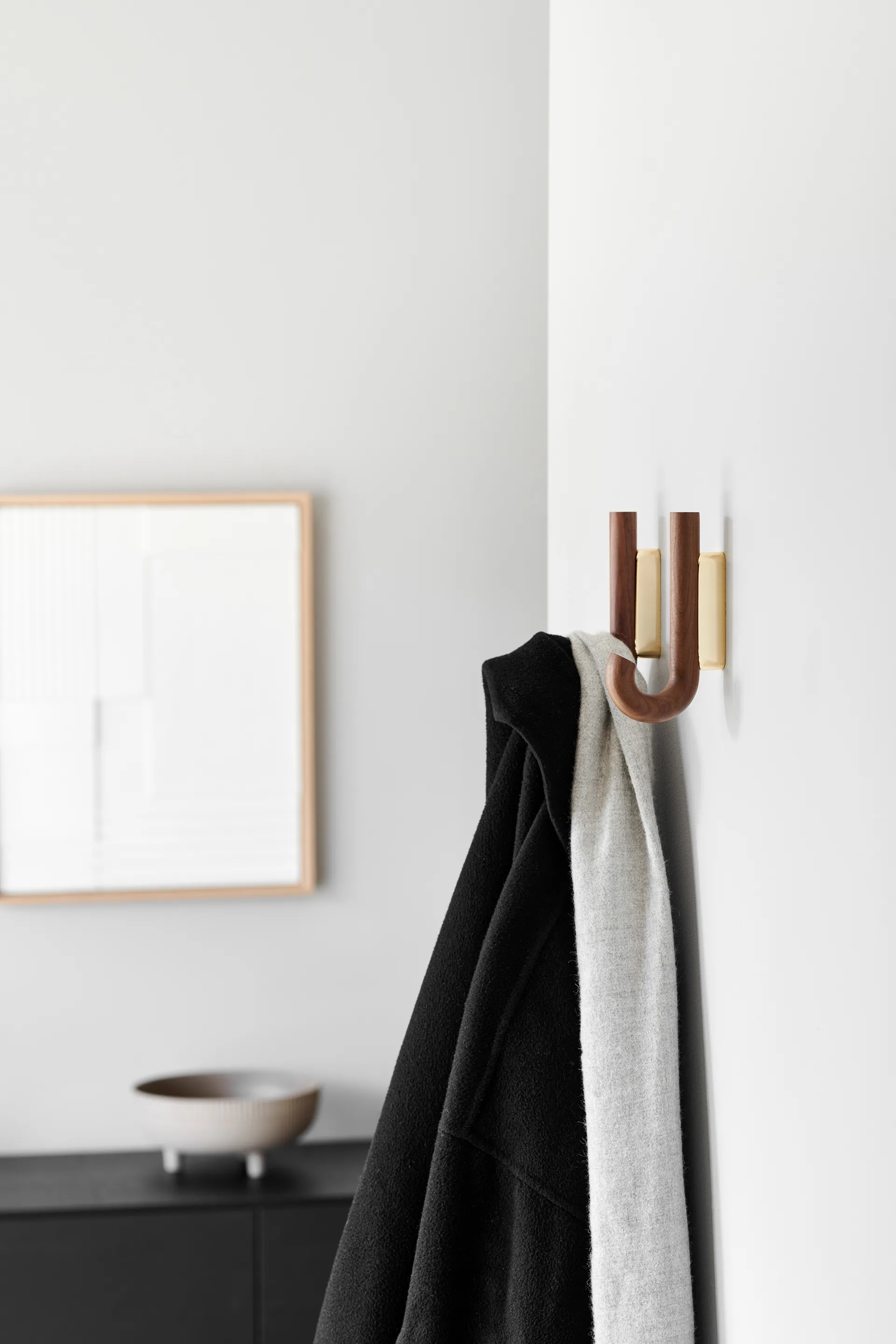 Hook フック ミニ 13.3 cm, Walnut-brass Gejst | ガイスト