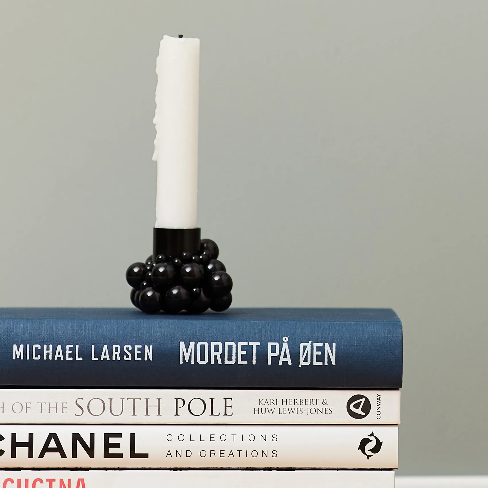 Molekyl キャンドルスティック 1, black Gejst | ガイスト