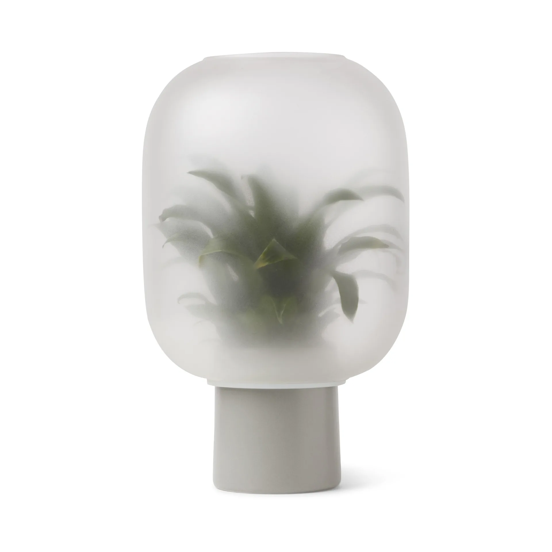 Nebl 植木鉢 フロステッドグラス ラージ Ø25 cm, grey Gejst | ガイスト