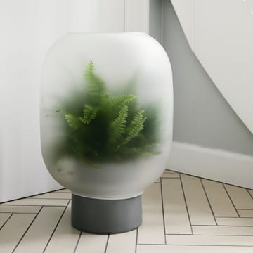 Nebl 花瓶 フロステッドグラス メガ Ø38 cm - grey - Gejst | ガイスト