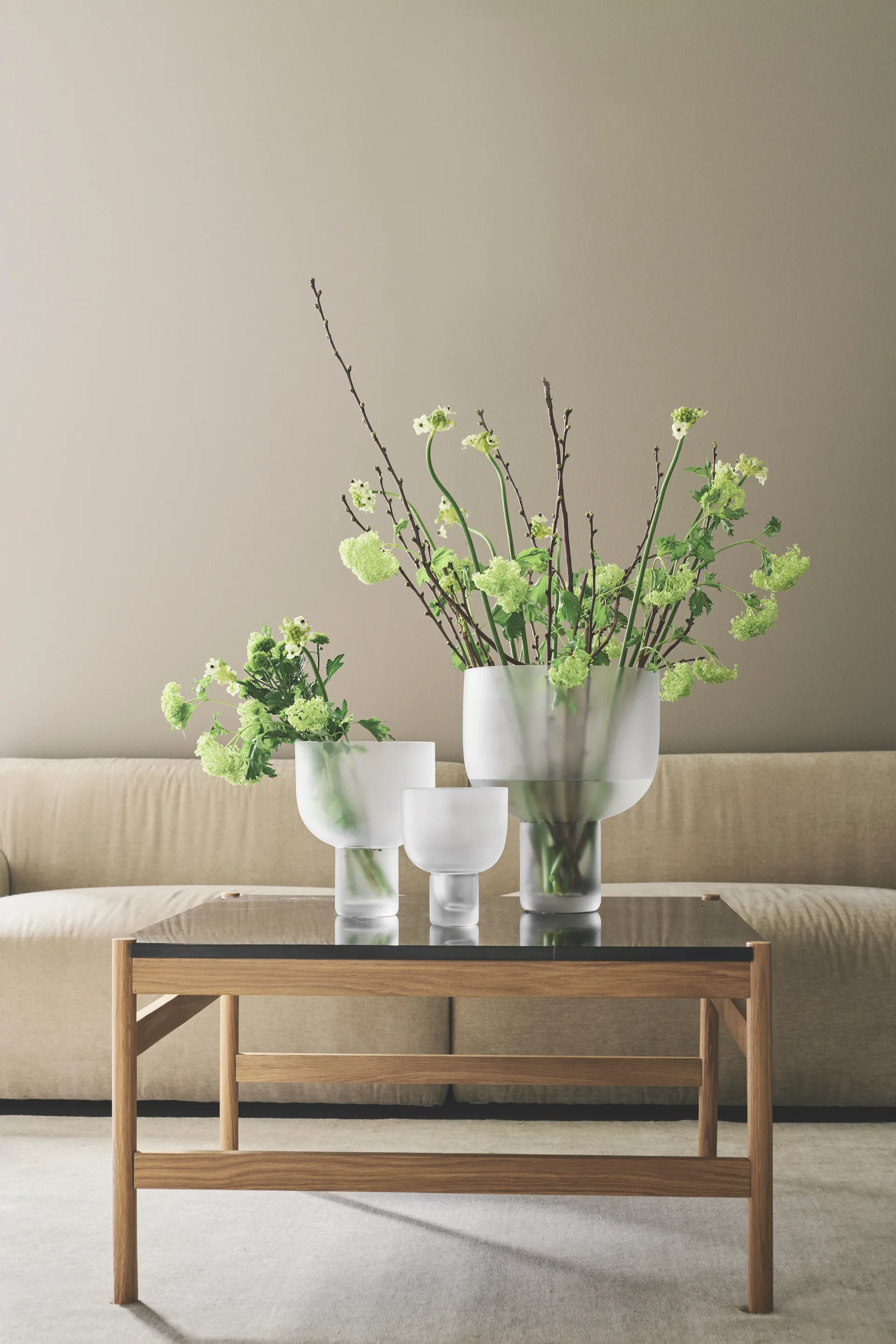 Nebl 花瓶 L, Frosted Gejst | ガイスト