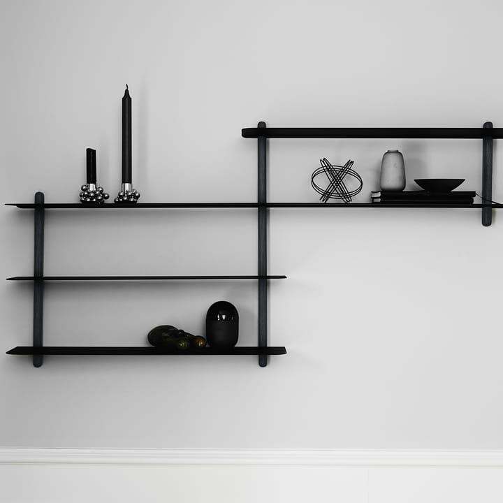 Nivo シェルフ B, black-stained ash room-black Gejst | ガイスト