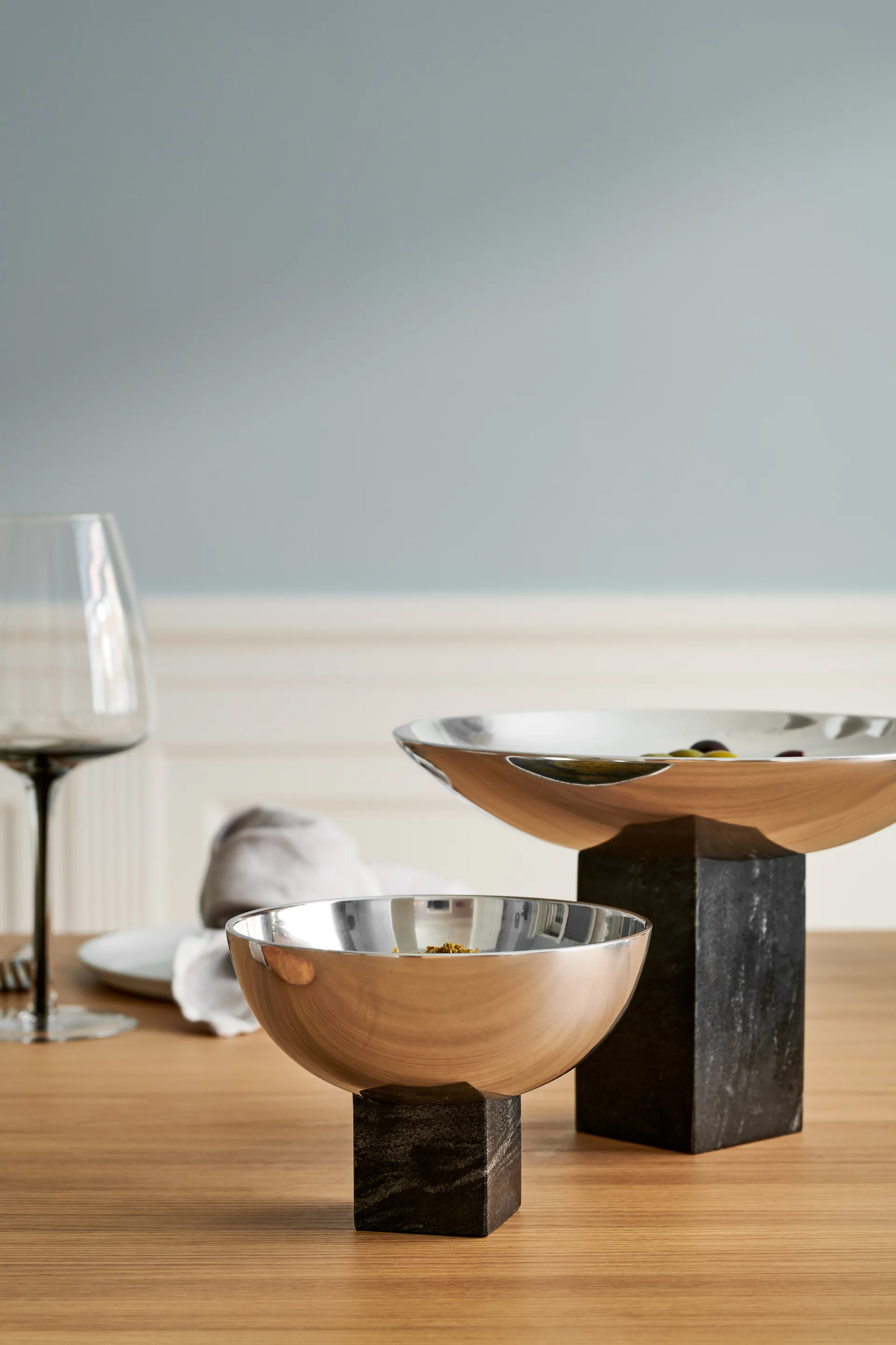 Sapoto ボウル M Ø22 cm, Silver Gejst | ガイスト