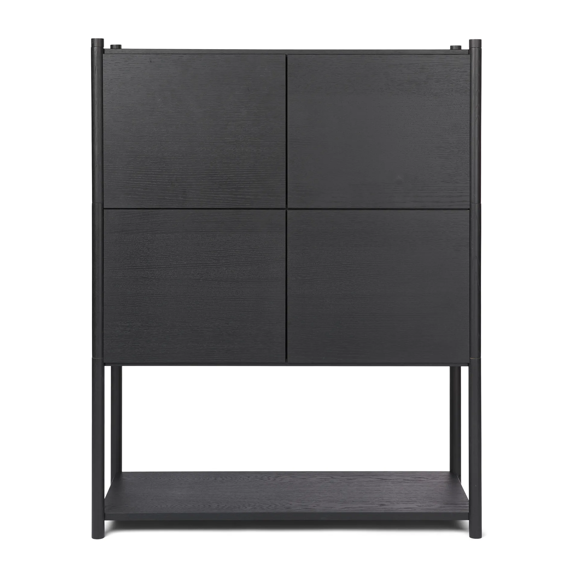 Sceene ブックケース E, Black oiled oak Gejst | ガイスト