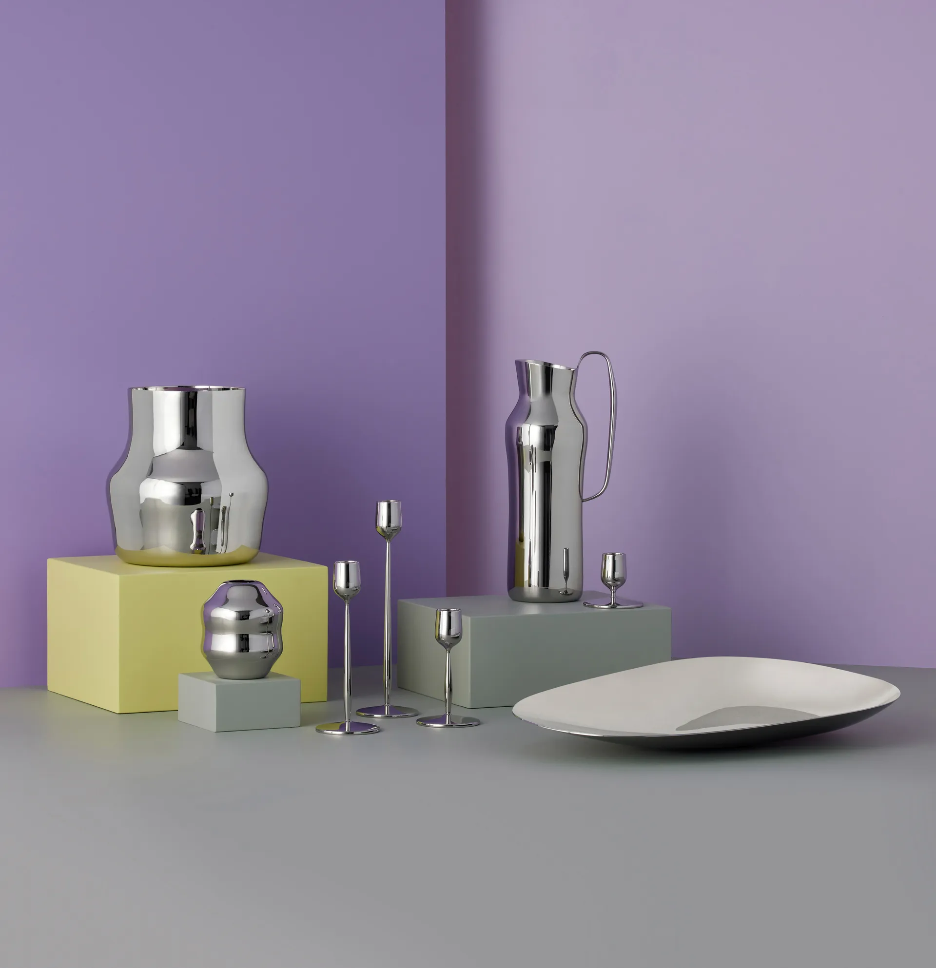 Dorotea カラフェ 30 cm, Polished steel Gense | ゲンセ