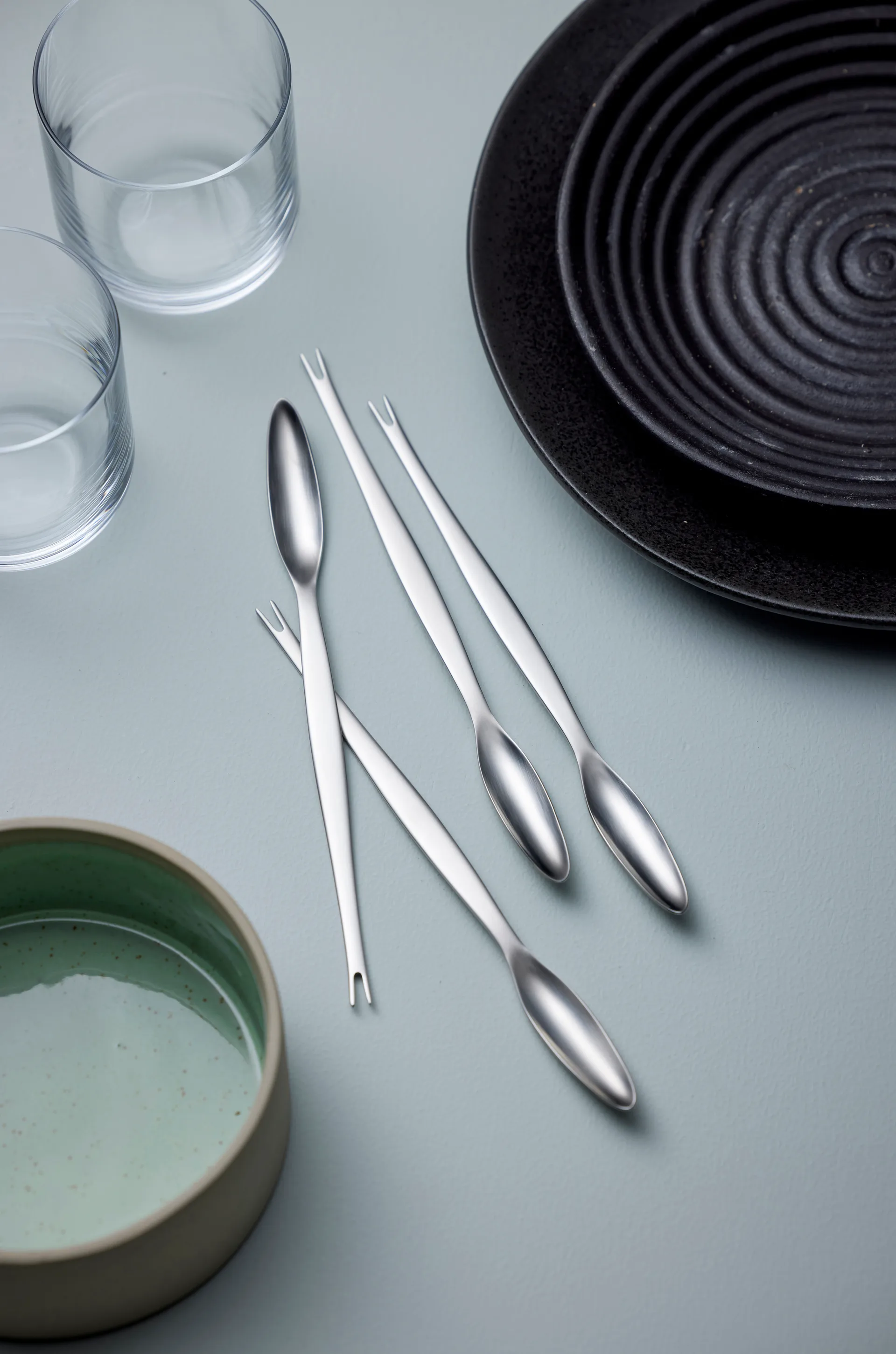 Folke スチール ロブスター フォーク, stainless steel 4-pack Gense | ゲンセ