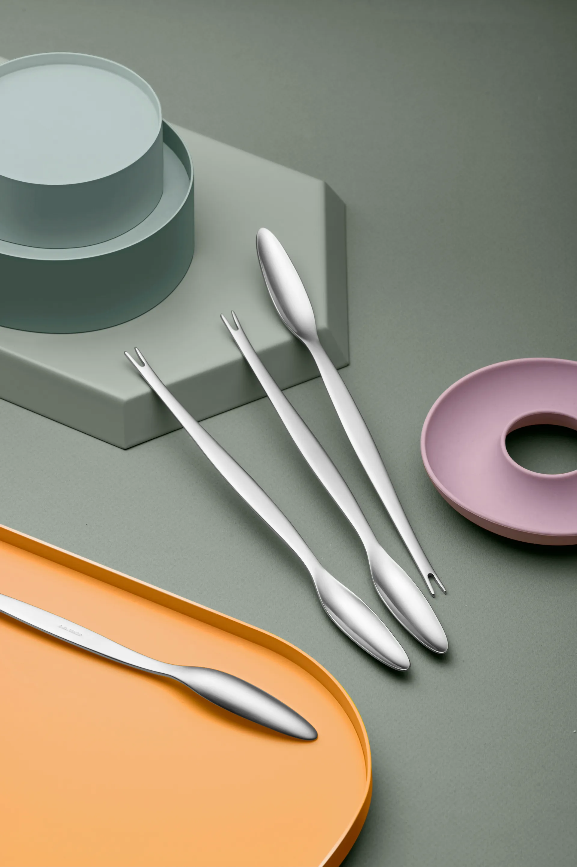 Folke スチール ロブスター フォーク, stainless steel 4-pack Gense | ゲンセ