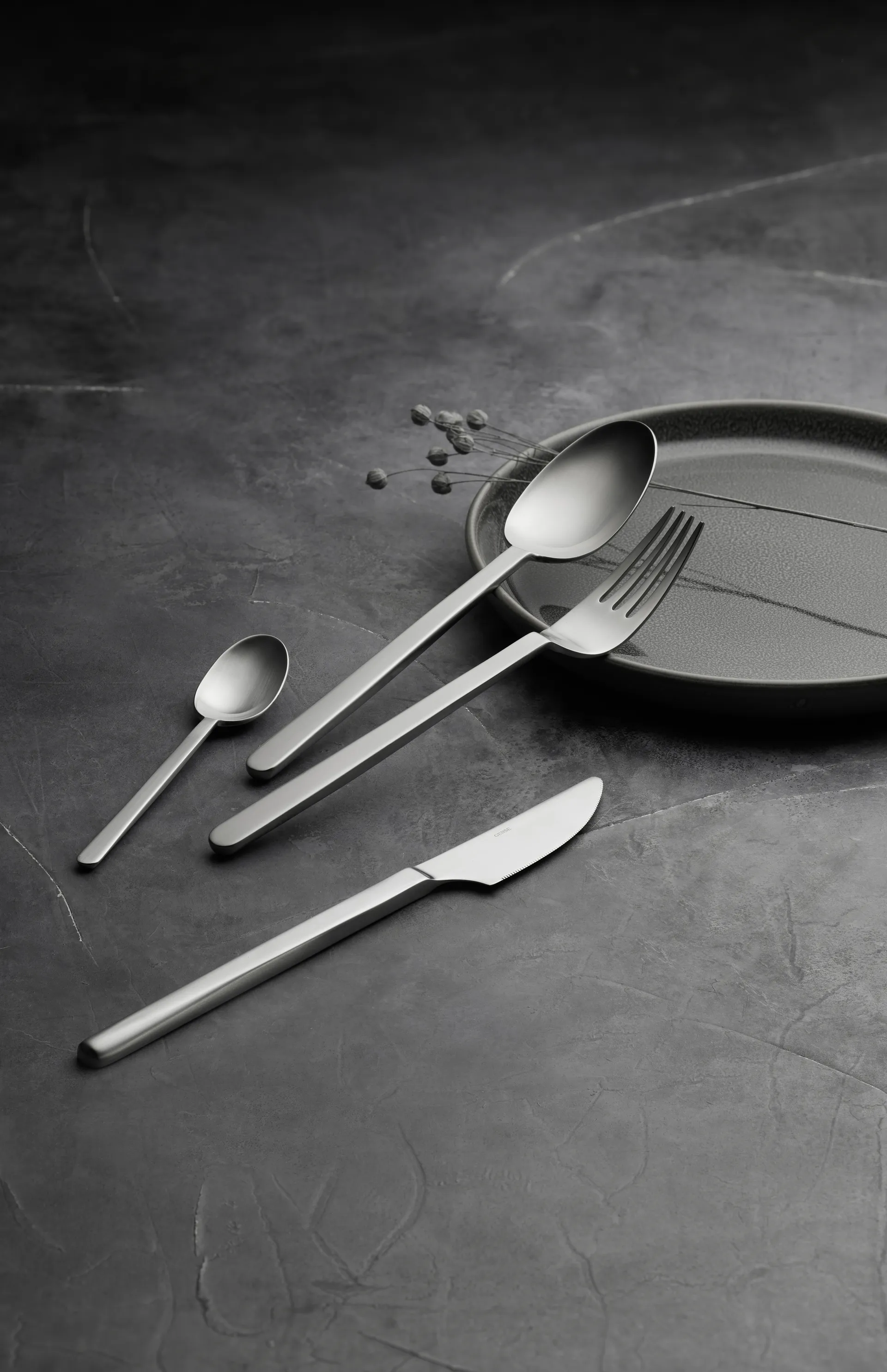 Norm ティースプーン, Matte stainless steel Gense | ゲンセ