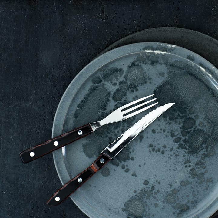 Old Farmer テーブル ナイフ, wood-stainless steel Gense | ゲンセ