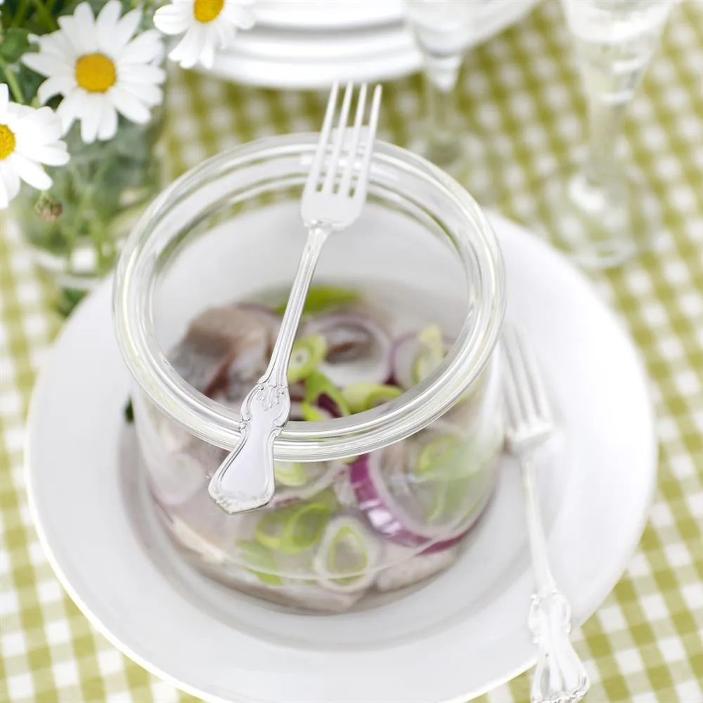 Olga テーブルフォーク シルバーニッケル, 17.8 cm Gense | ゲンセ