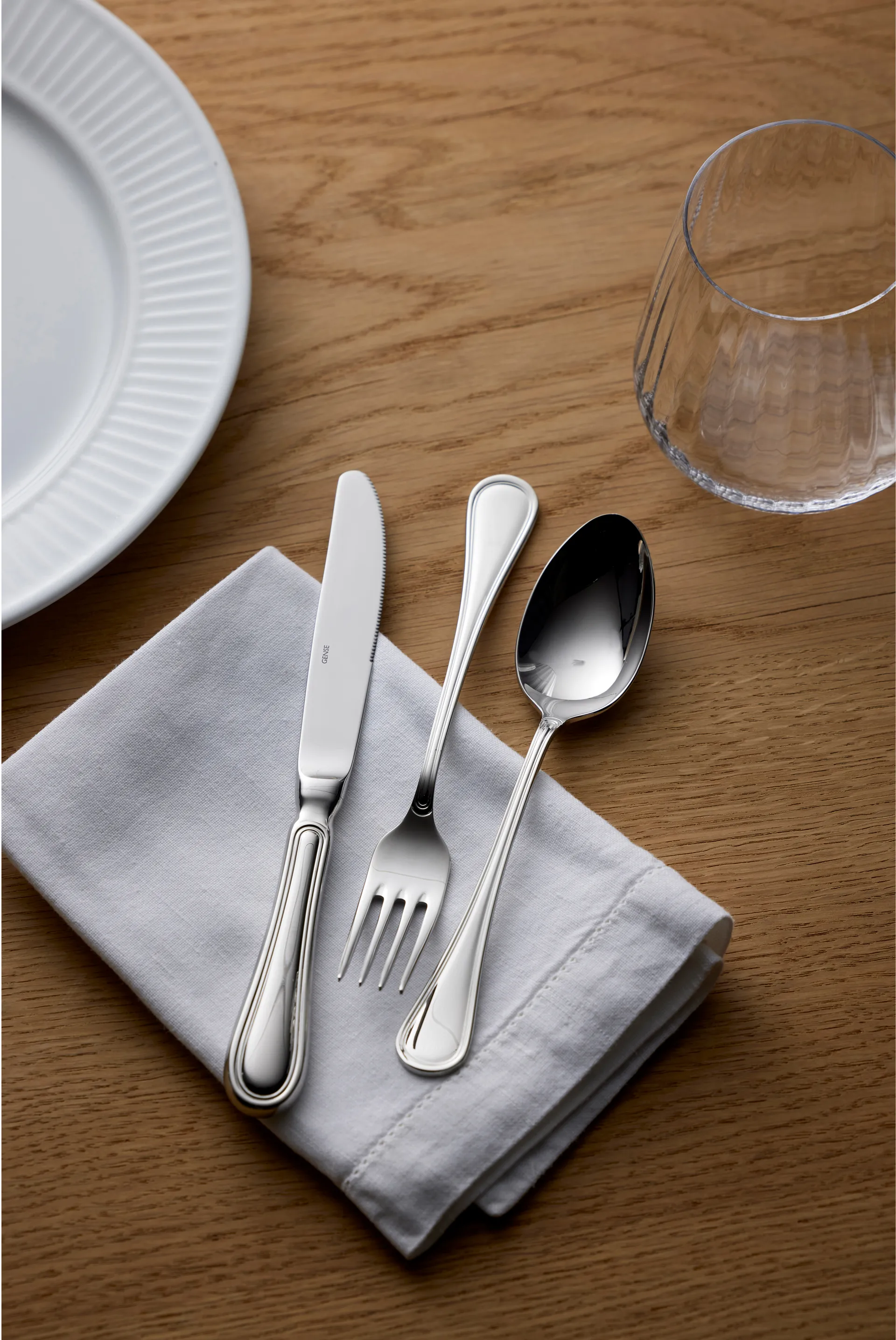 Oxford デザートナイフ 21 cm, Polished steel Gense | ゲンセ