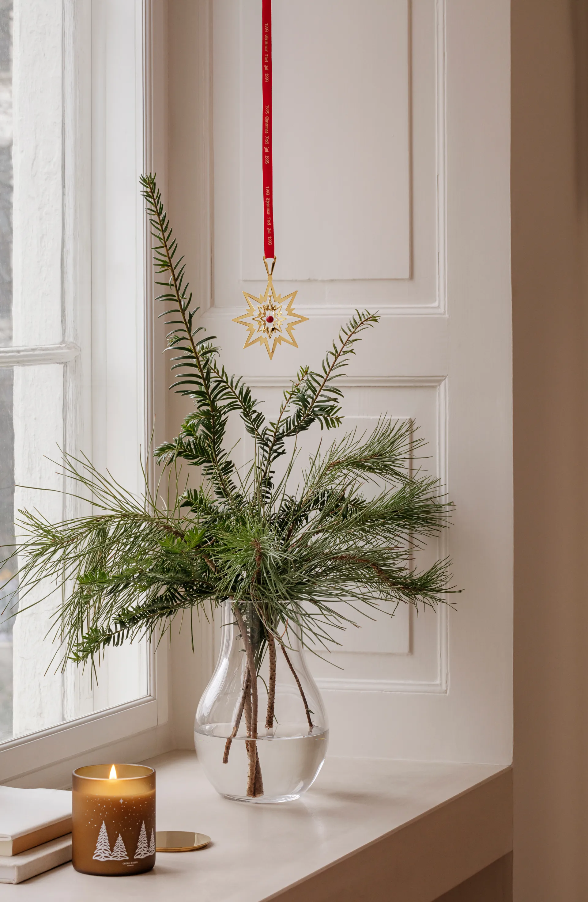 1993/2023 クリスマスペンダント, Gold-plated Georg Jensen | ジョージ ジェンセン