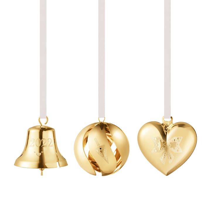 2022  ギフトセット 3個セット, gold plated Georg Jensen | ジョージ ジェンセン